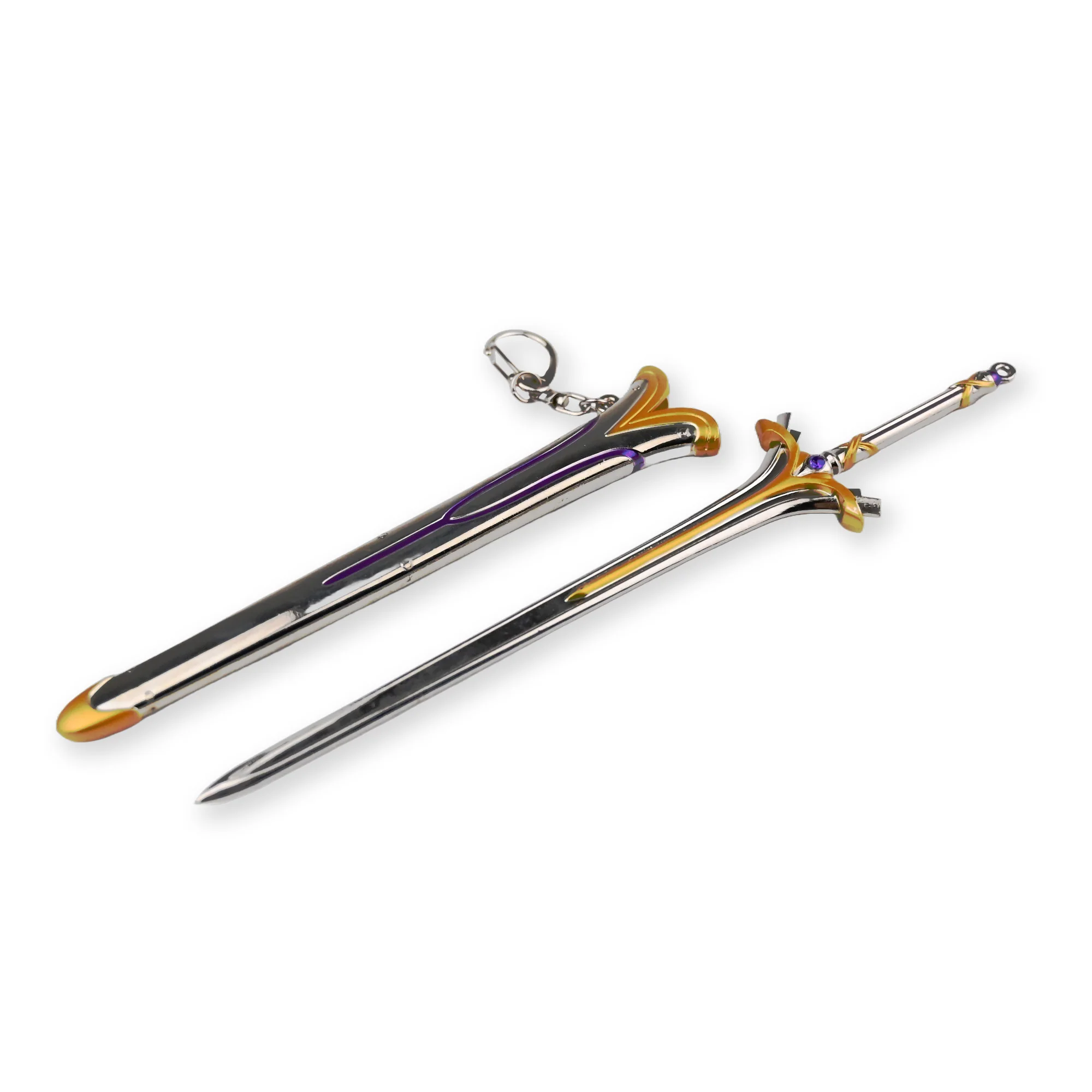 Sakura Sword | 22 cm | Metal | Anime Keychain | Sword Art Online thumbnail 3