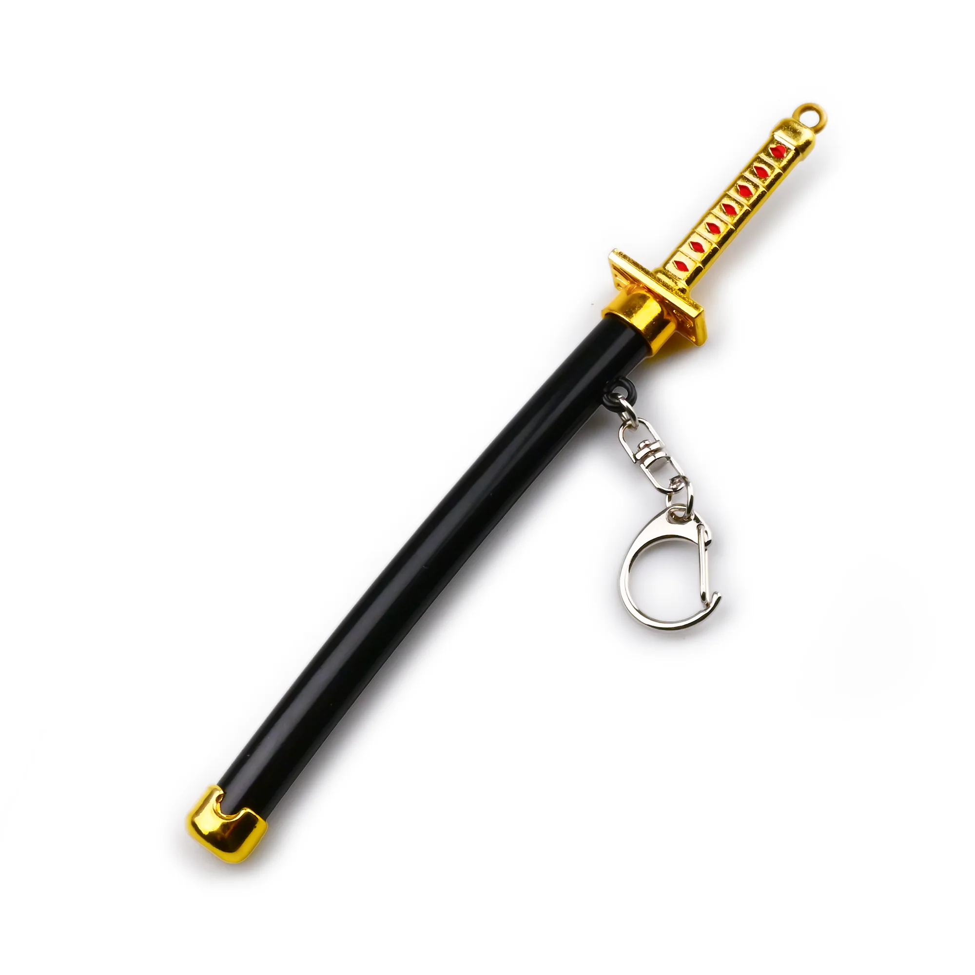 Katana Square Tsuba | 15 cm | Metal | Anime Keychain | Bleach thumbnail 2
