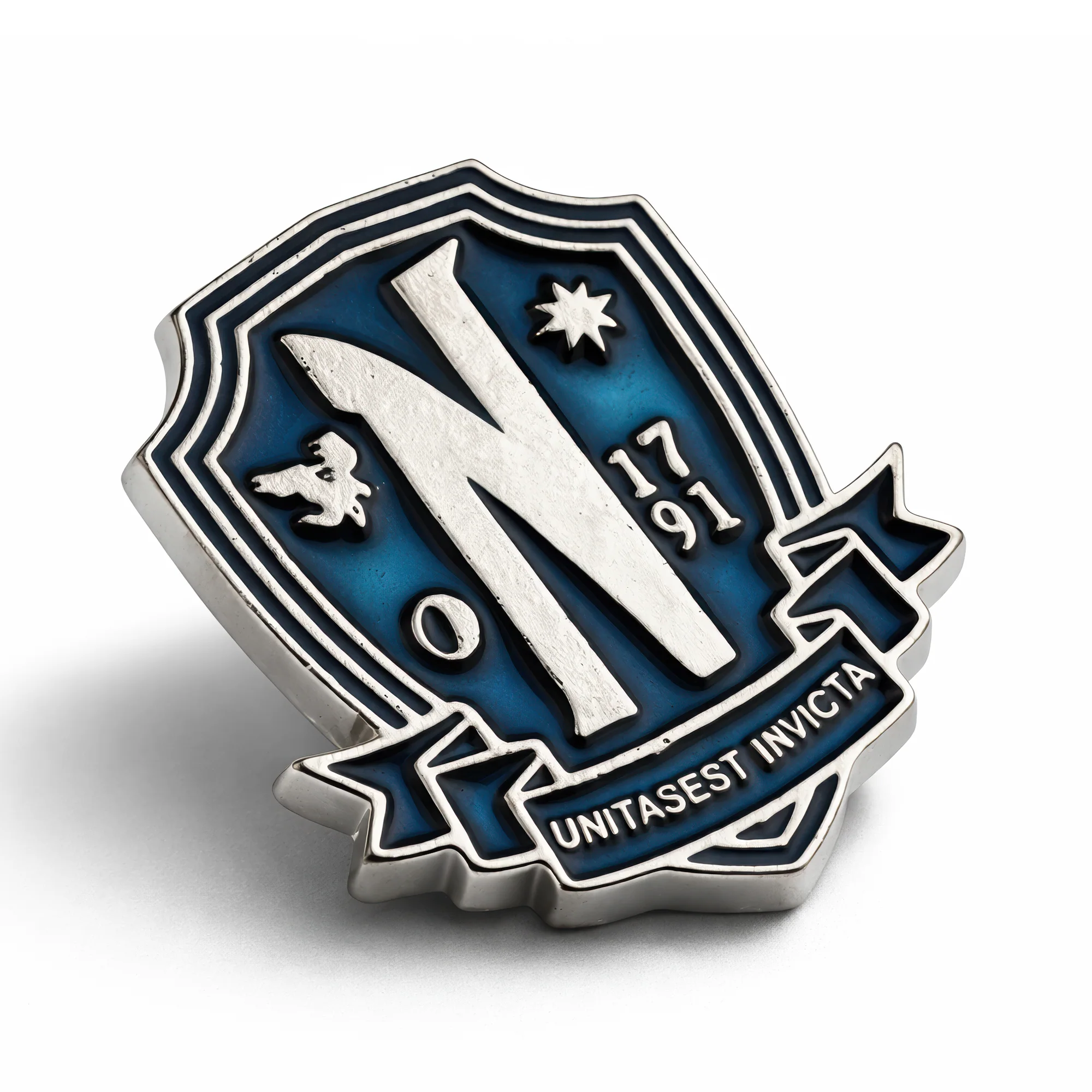 Nevermore Academy | 4 cm | Metal | Movie Pin | Wednesday image 1