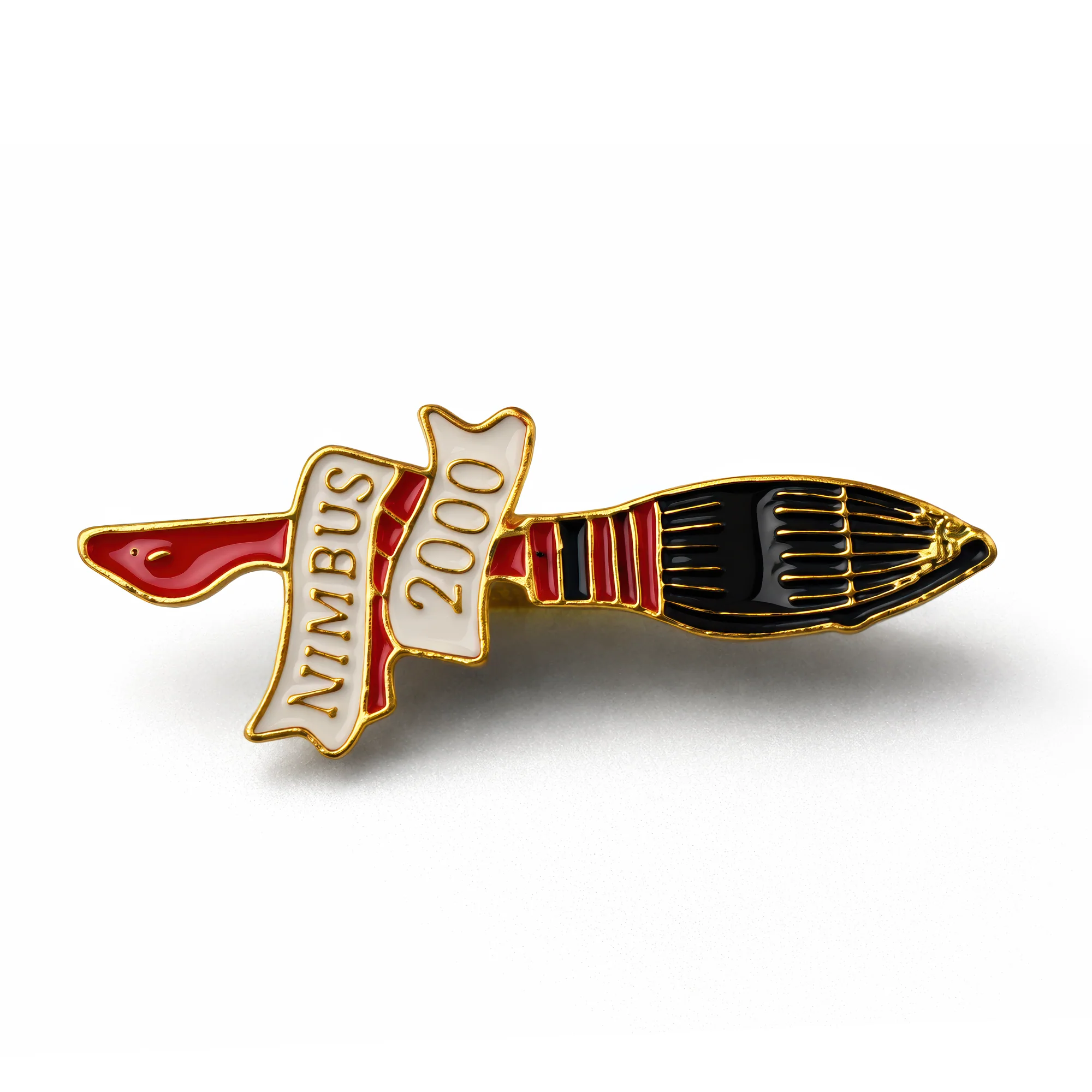 Nimbus 2000 | 5 cm | Metal | Movie Pin | Harry Potter thumbnail 2