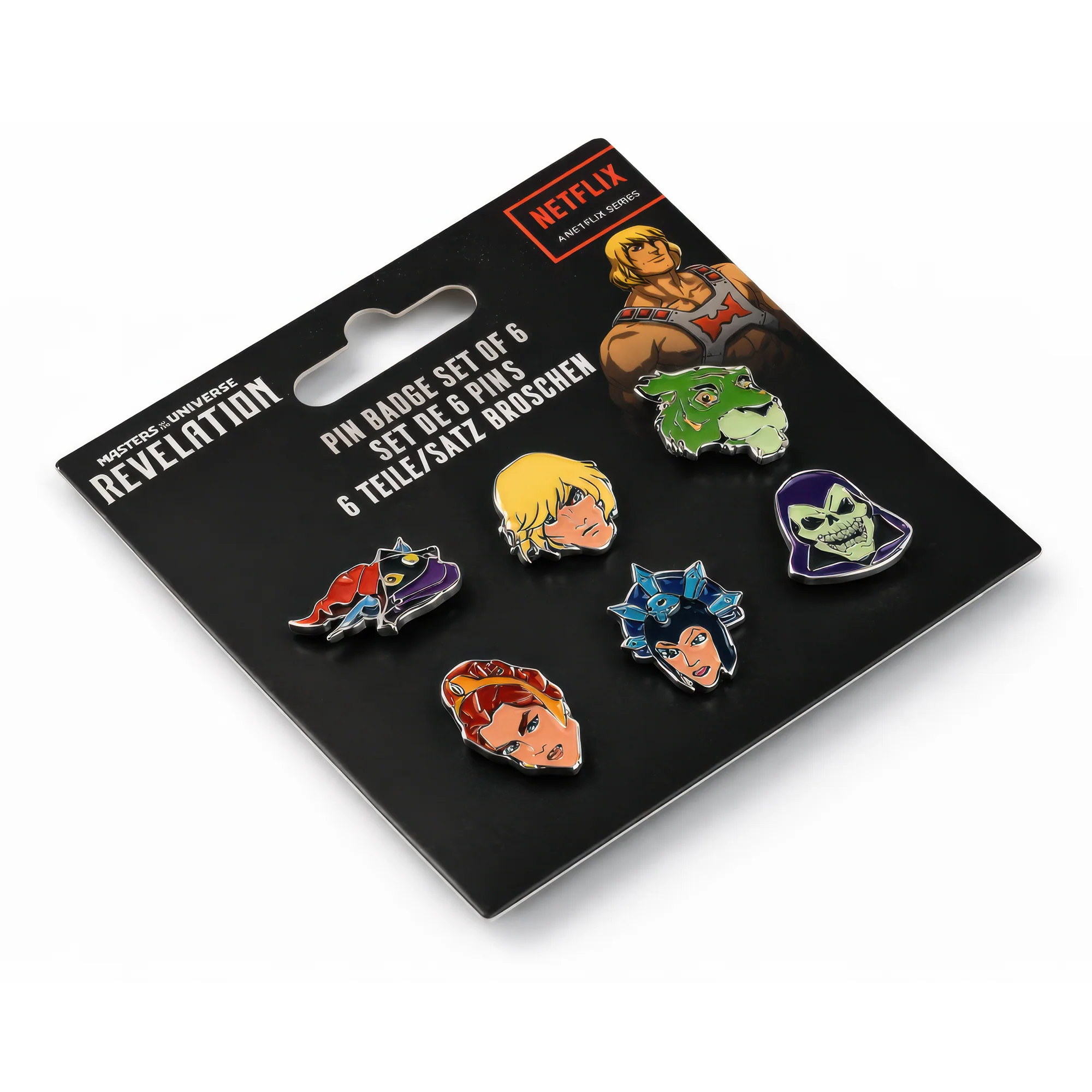 He-Man | 4 cm | Metal | Przypinka Filmowa | Masters Of The Universe thumbnail 2