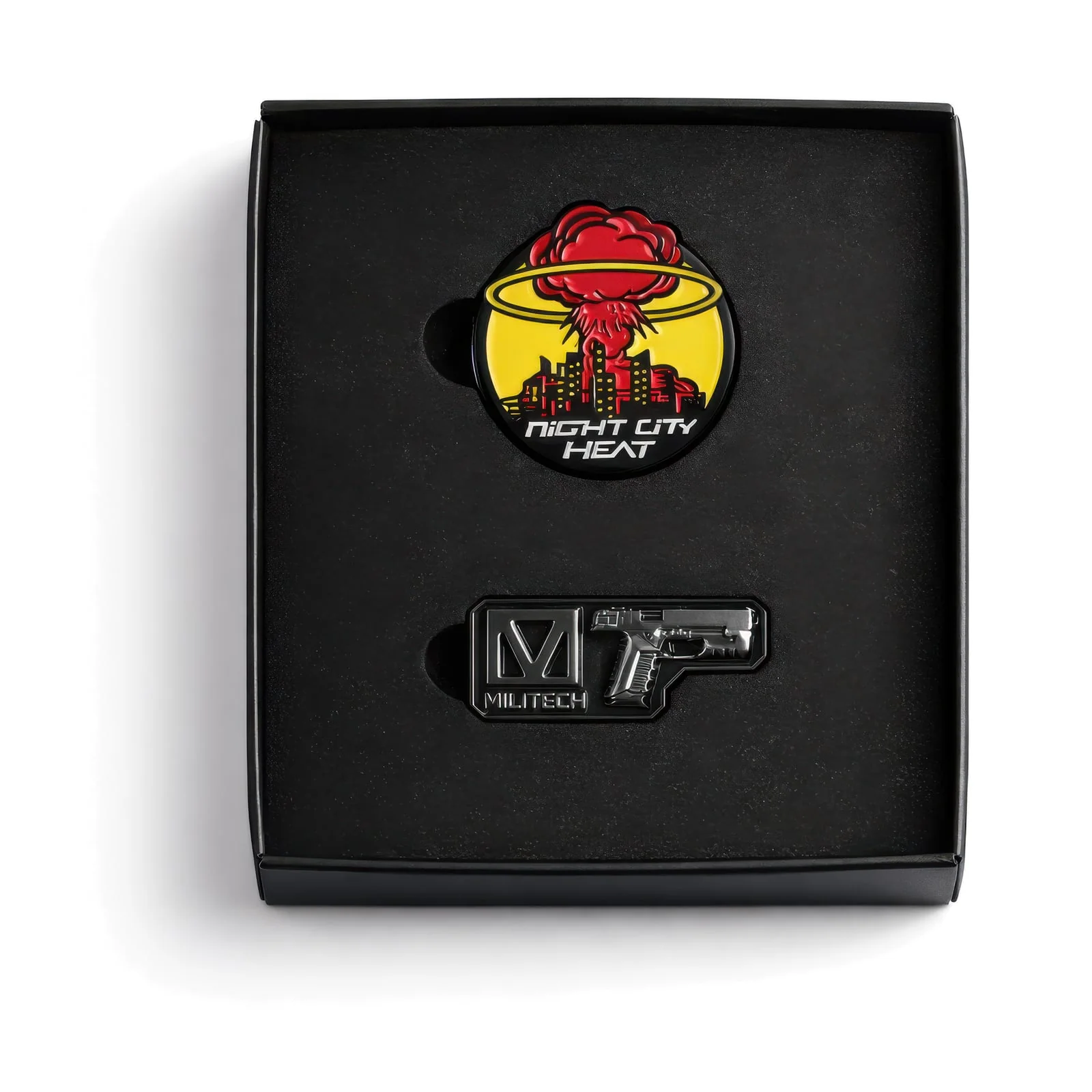 Militech | 3 cm | Metal | Gaming Pin | Cyberpunk 2077 thumbnail 3