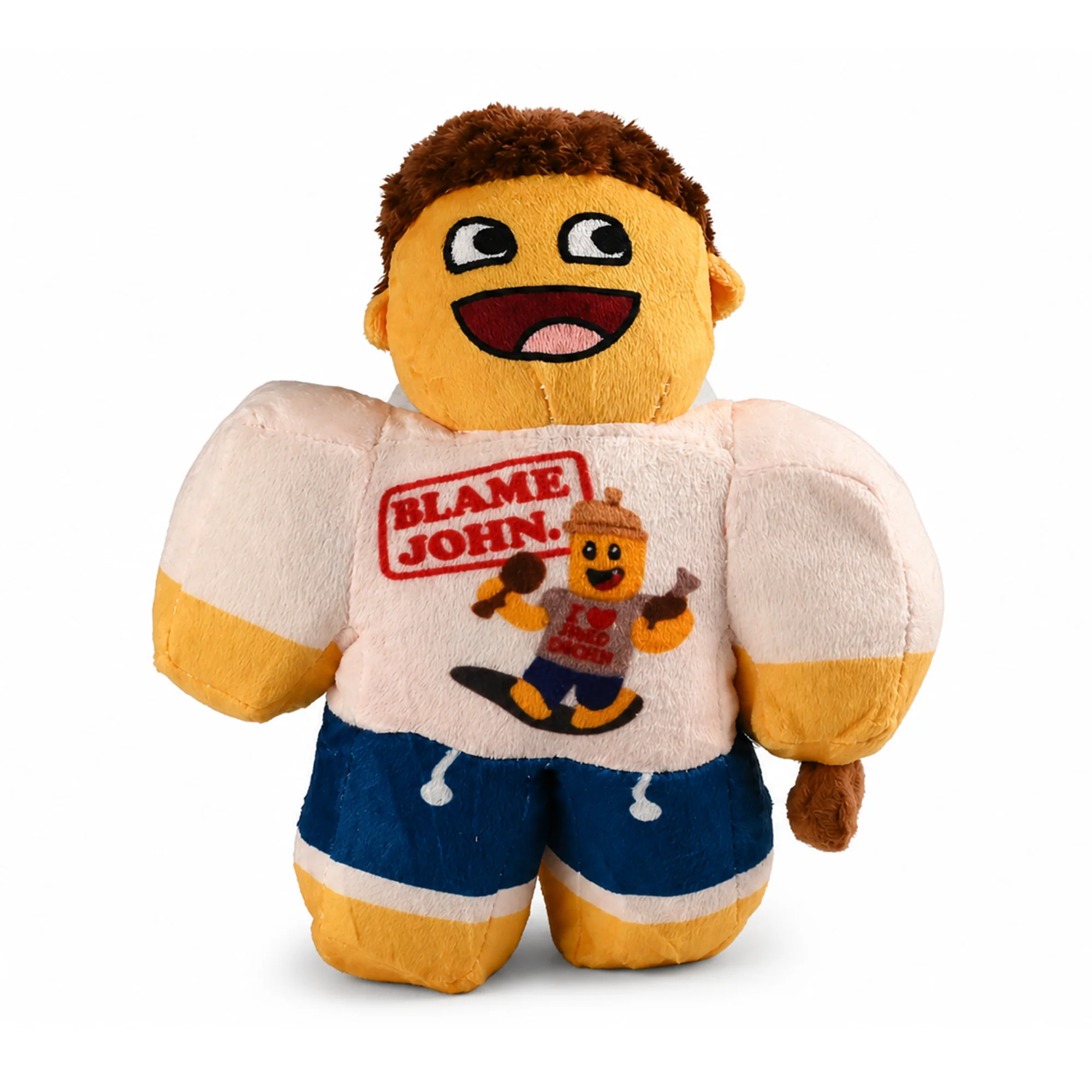 Shedletsky Blame John | 20 cm | Textile | Gaming Plushie | Roblox Forsaken thumbnail 2
