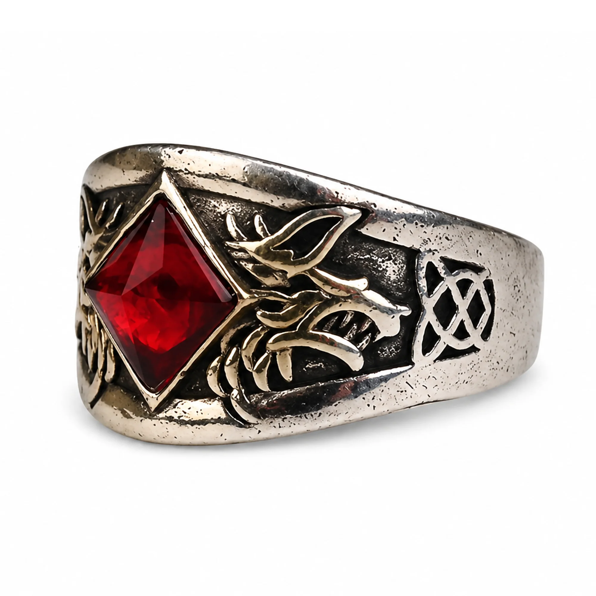Space Wolves | Adjustable Size | Metal | Gaming Ring | Warhammer 40k thumbnail 2