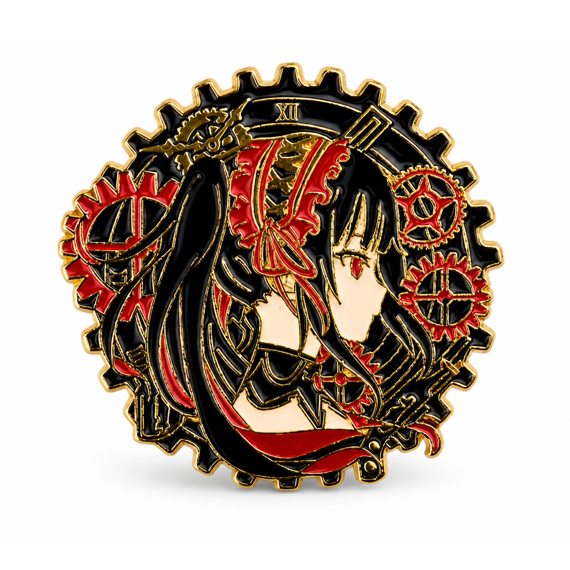 Kurumi Tokisaki | 6 cm | Metal | Przypinka Anime | Date A Live thumbnail 2
