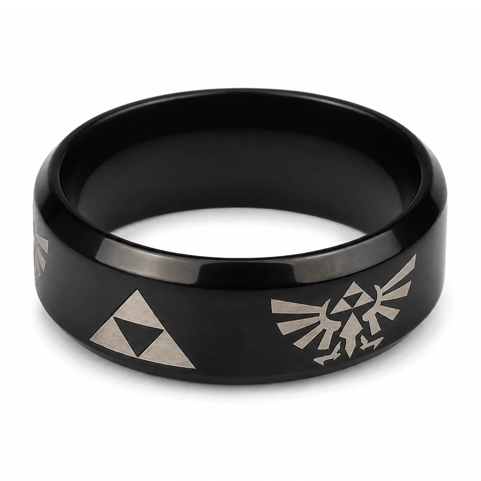 Triforce | Diameter 16 mm | Metal | Gaming Ring | Zelda image 1