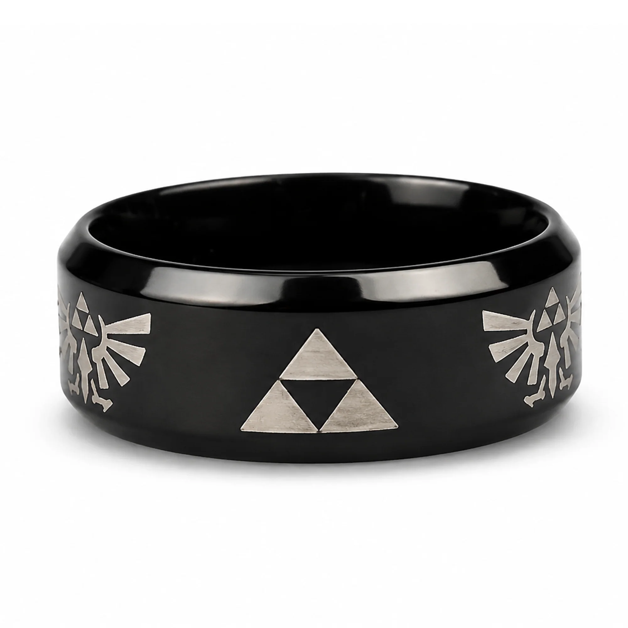 Triforce | Diameter 16 mm | Metal | Gaming Ring | Zelda thumbnail 2