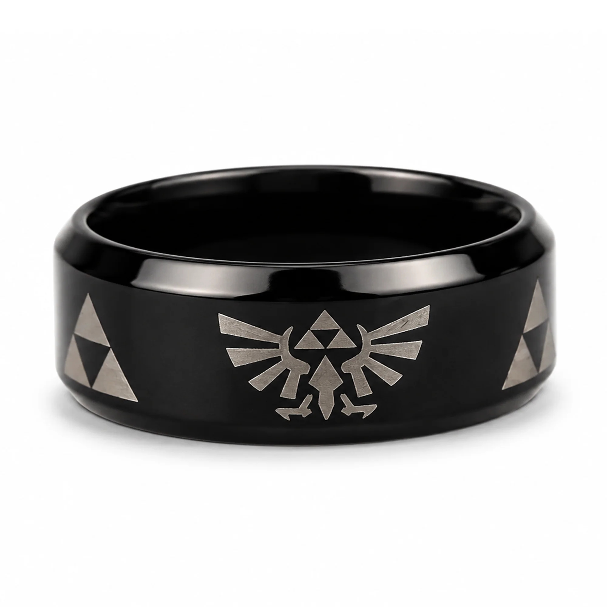 Triforce | Diameter 16 mm | Metal | Gaming Ring | Zelda thumbnail 4