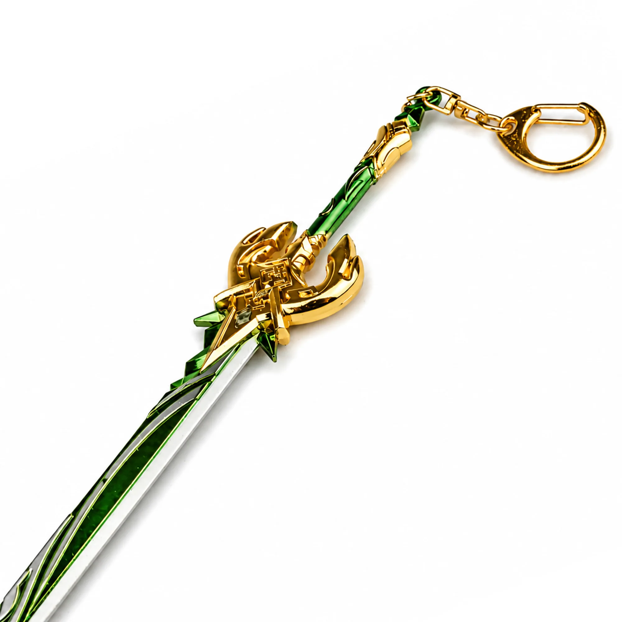 Primordial Jade Cutter | 15 cm | Metal | Gaming Keychain | Genshin Impact image 1