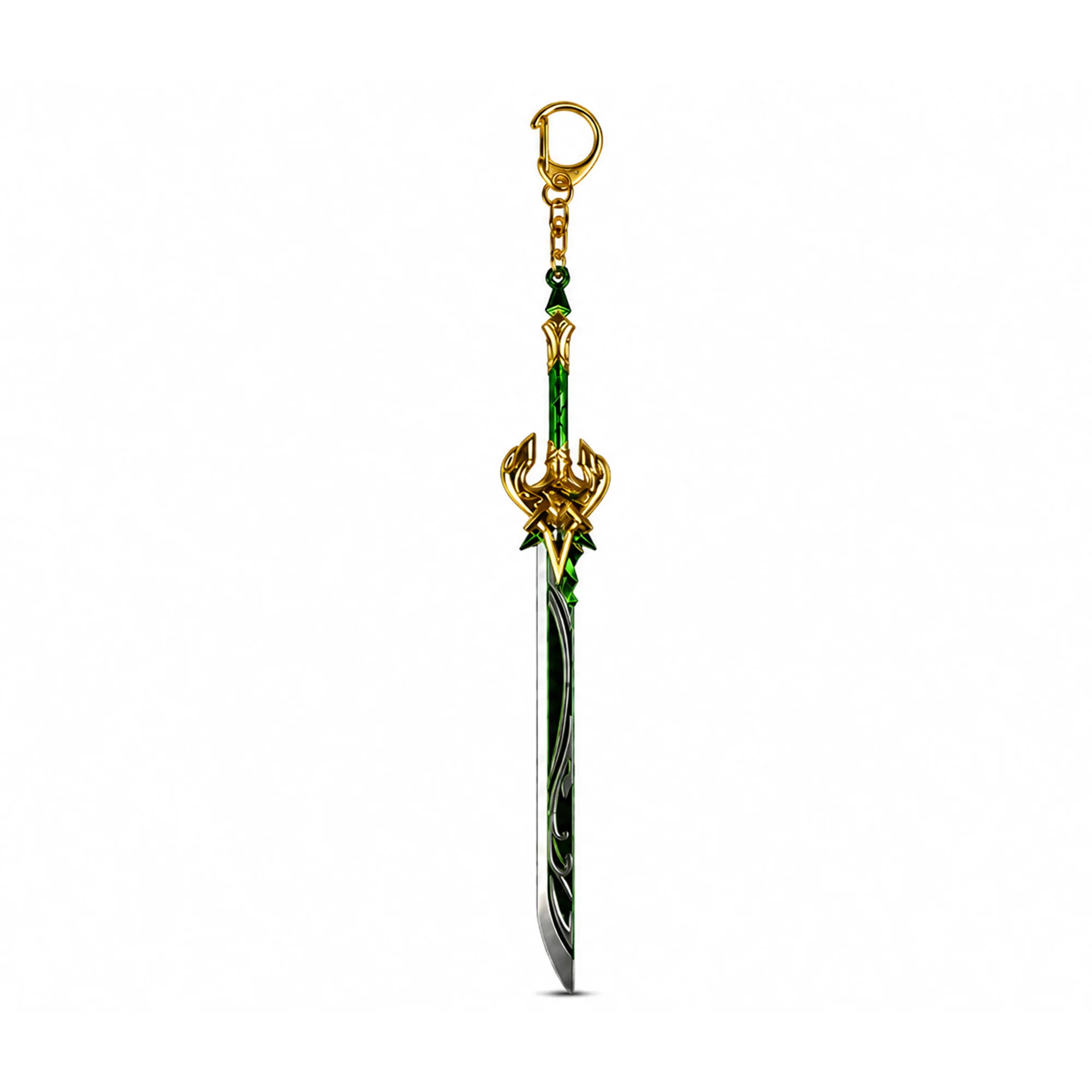 Primordial Jade Cutter | 15 cm | Metal | Gaming Keychain | Genshin Impact thumbnail 3