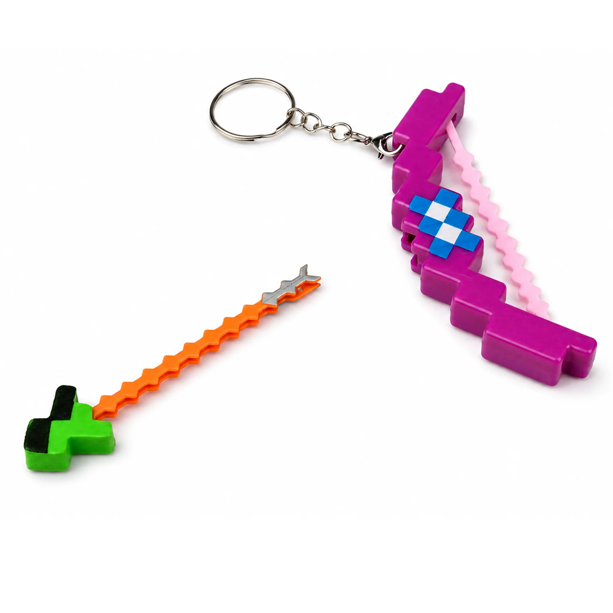 Bow | 10 cm | Plastic | Gaming Keychain | Minecraft thumbnail 2