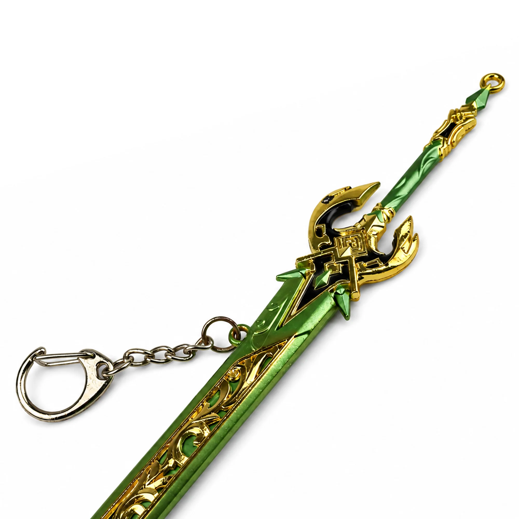 Primordial Jade Cutter | 16 cm | Metal | Gaming Keychain | Genshin Impact image 1