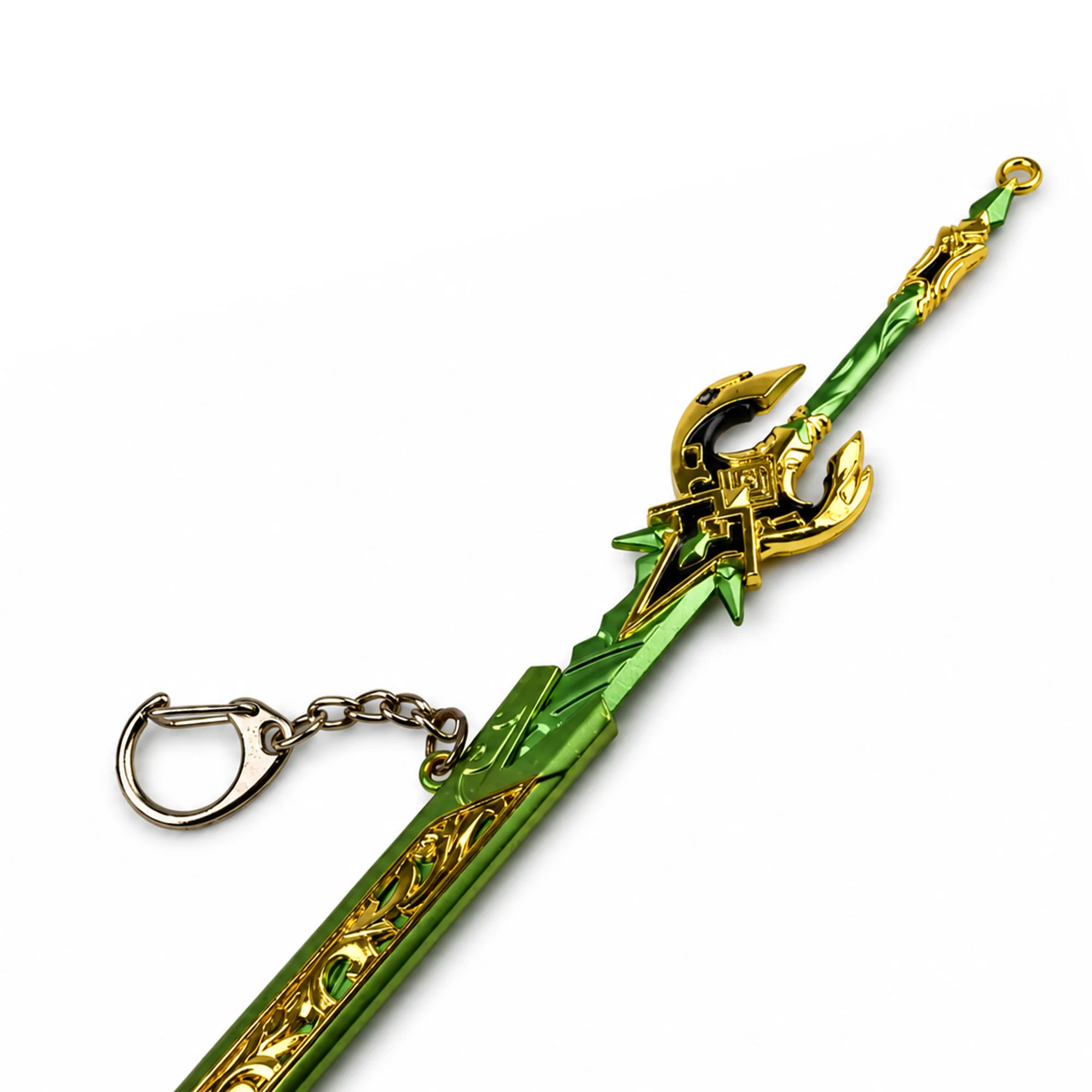 Primordial Jade Cutter | 16 cm | Metal | Gaming Keychain | Genshin Impact thumbnail 2