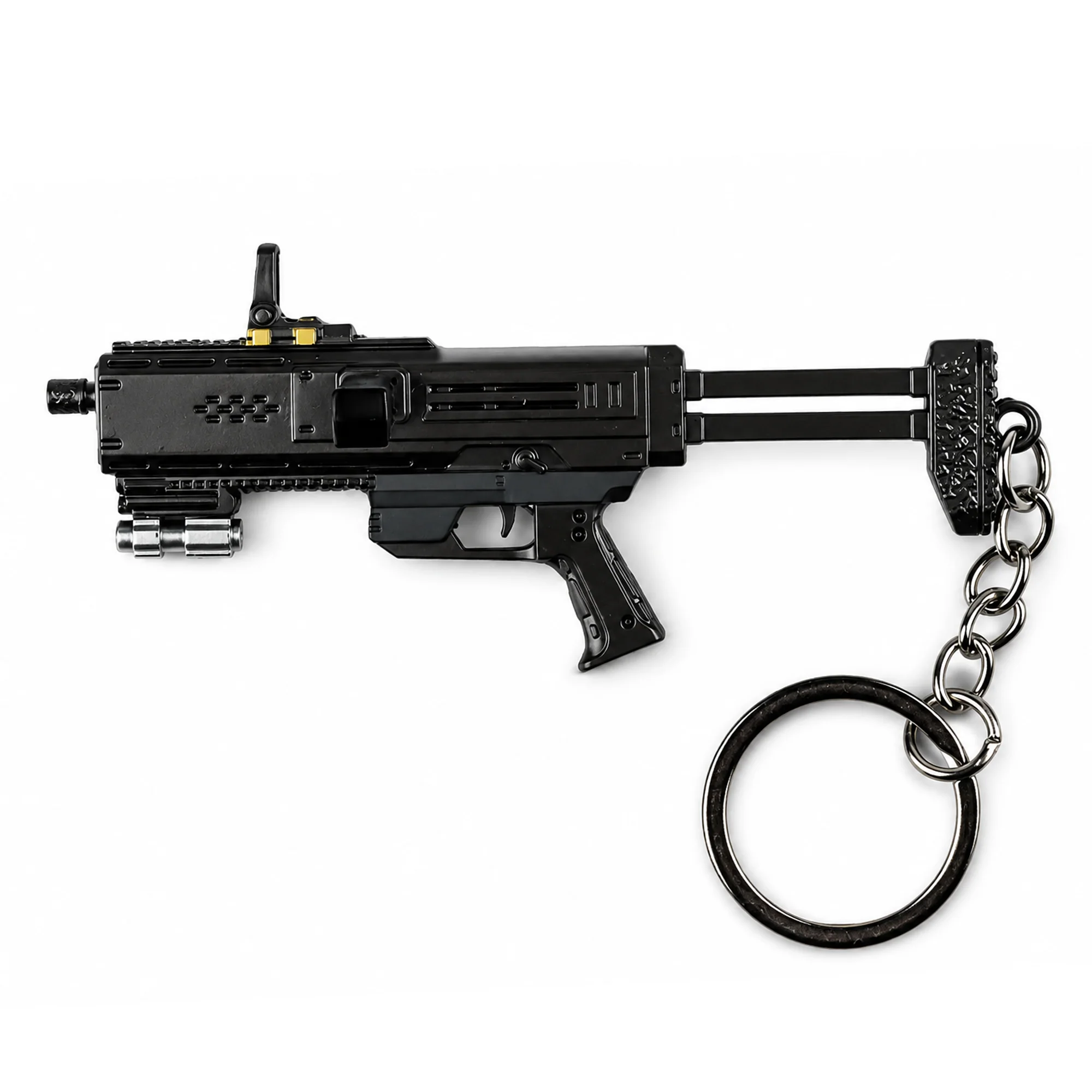 SMG-37 Defender | 10 cm | Metal | Gaming Keychain | Helldivers 2 thumbnail 2