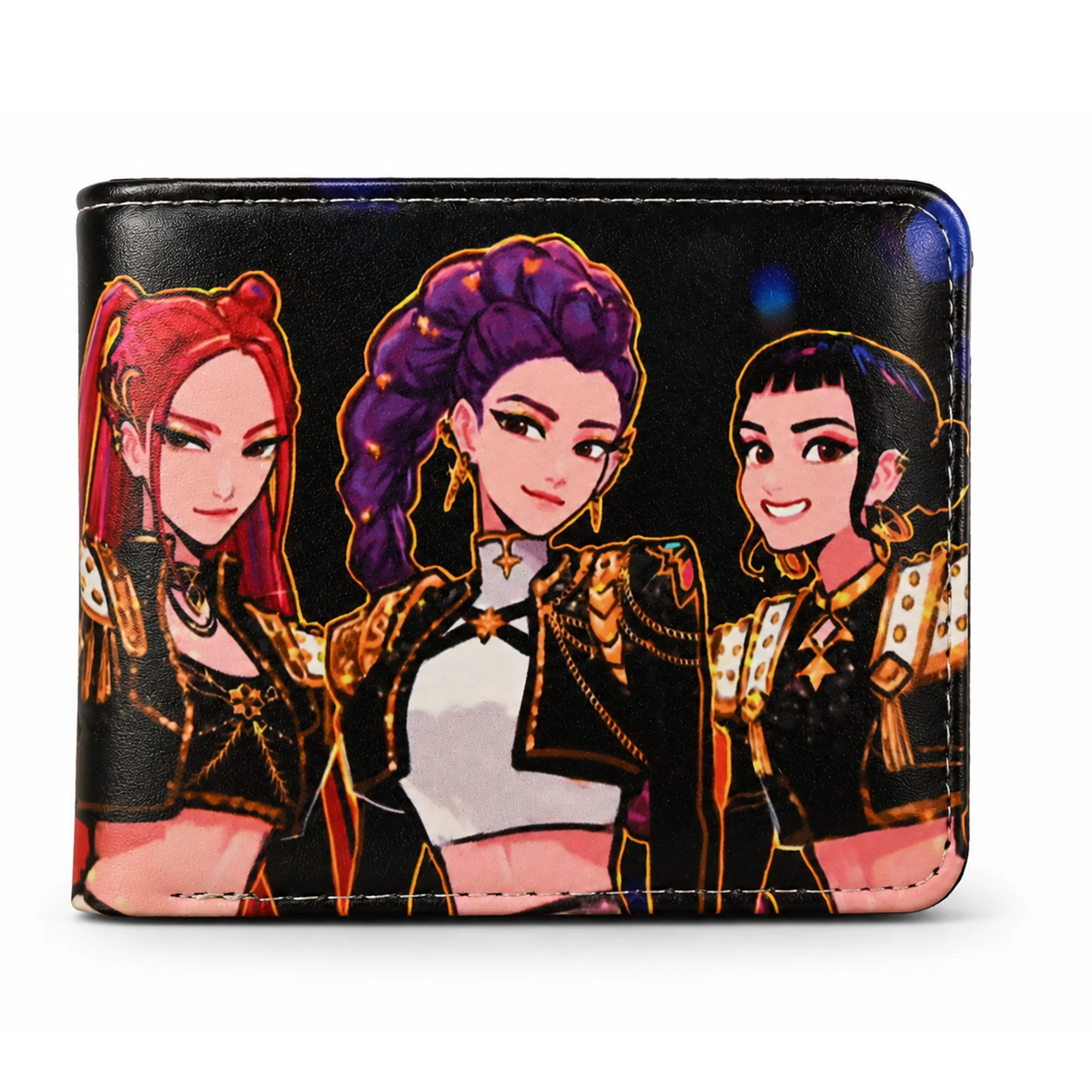 Mira Rumi Zoey | 13 cm | Faux Leather | Anime Wallet | K-Pop Demon Hunter thumbnail 3
