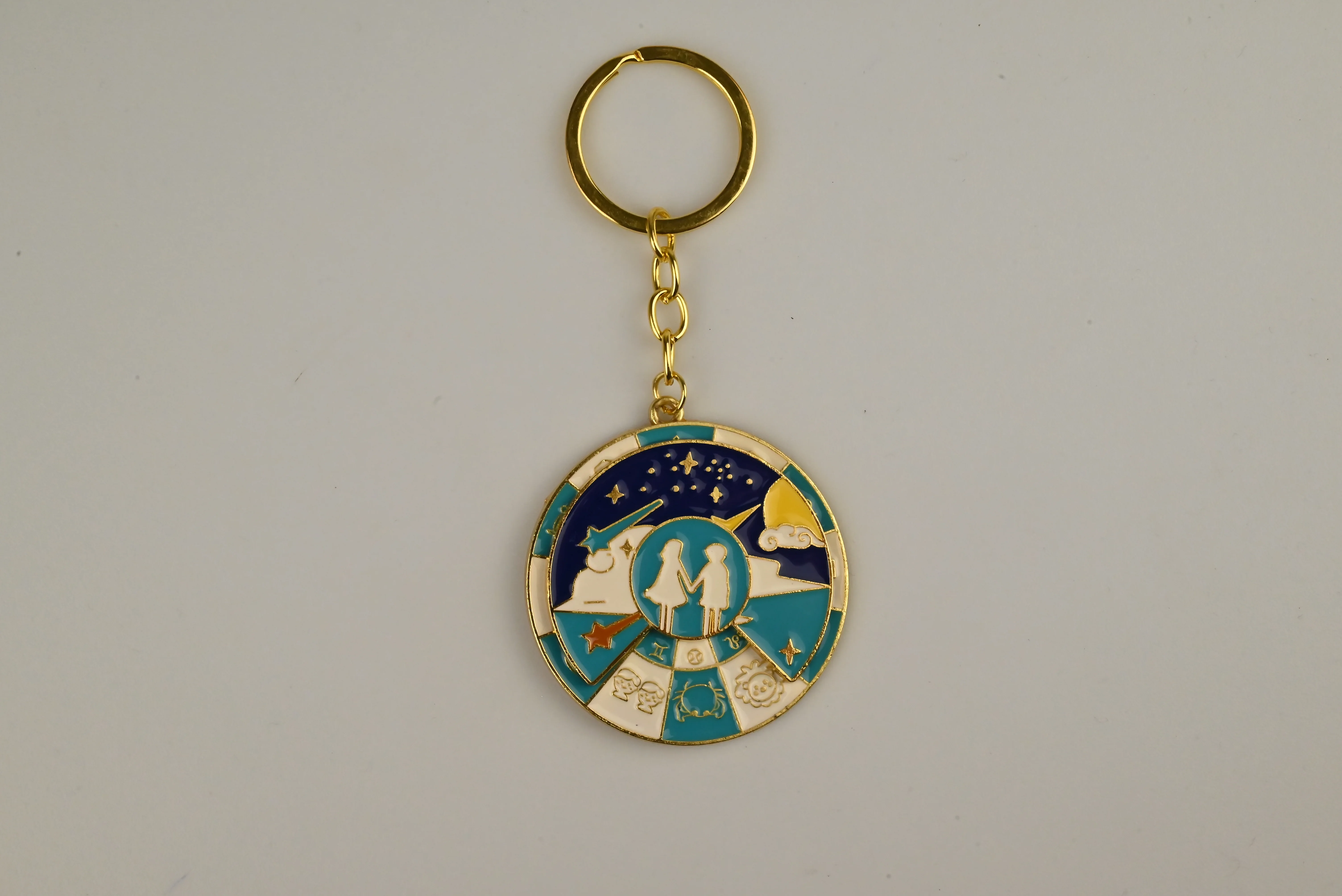Aurora Rubella and Fin | 8 cm | Metal | Gaming Keychain | Children of the Light thumbnail 4