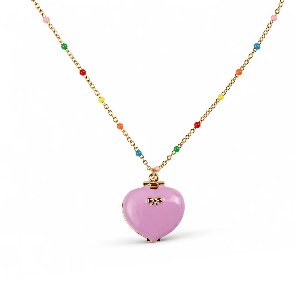 Heart Doll House | 4 cm | Metal | Movie Pendant | Polly Pocket thumbnail 5