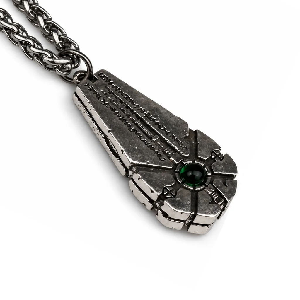 Necron | 5 cm | Metal | Gaming Pendant | Warhammer 40k thumbnail 2