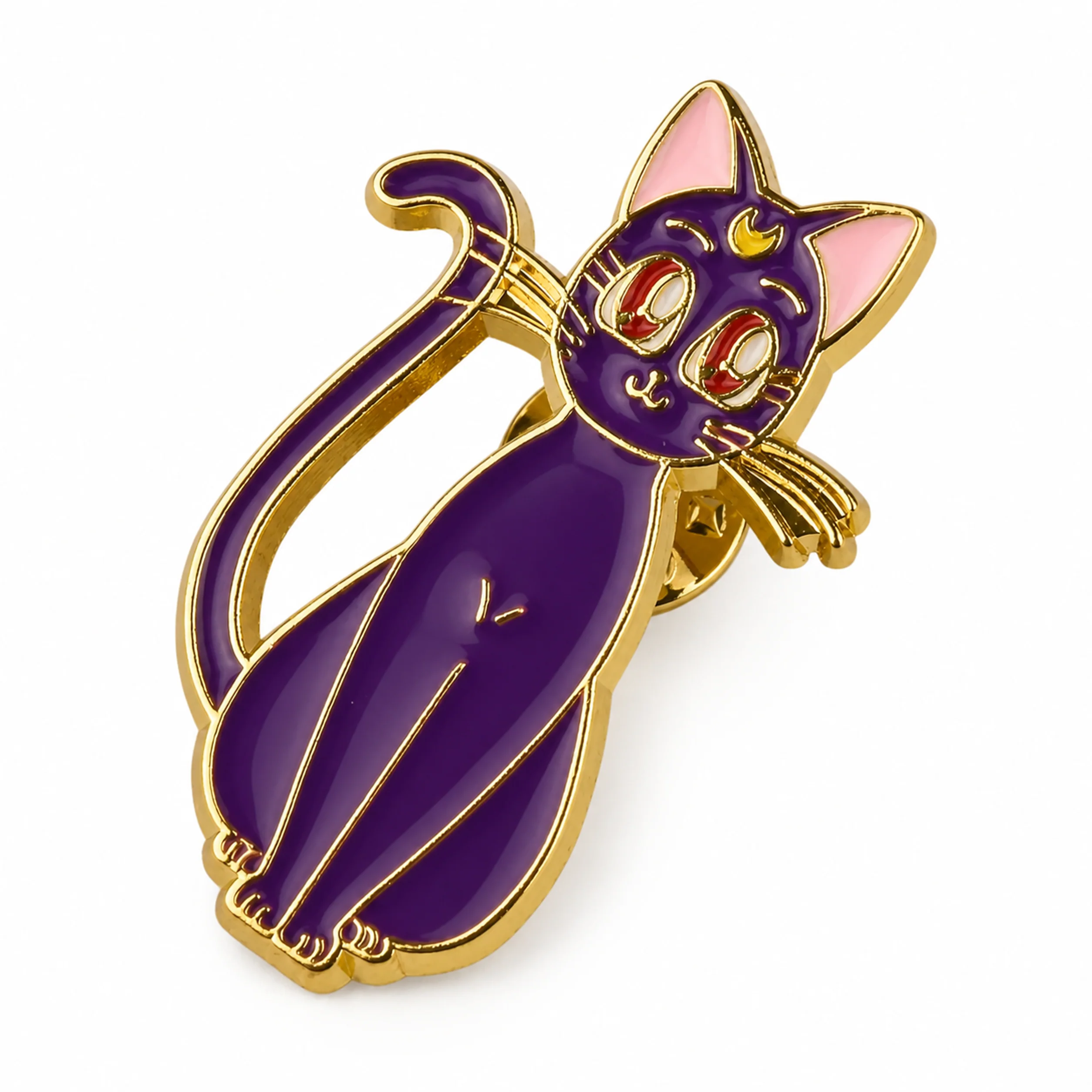 Luna | 3 cm | Metal | Anime Pin | Sailor Moon thumbnail 3