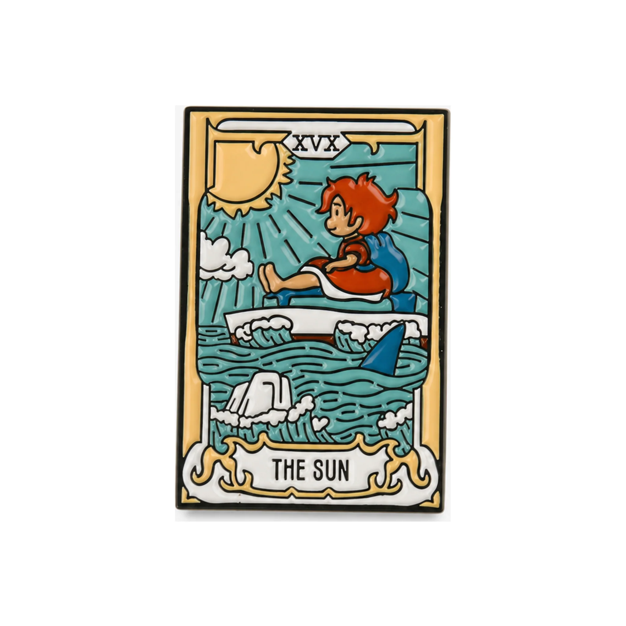 Tarot | 3 cm | Metal | Anime Pin | Ponyo thumbnail 2