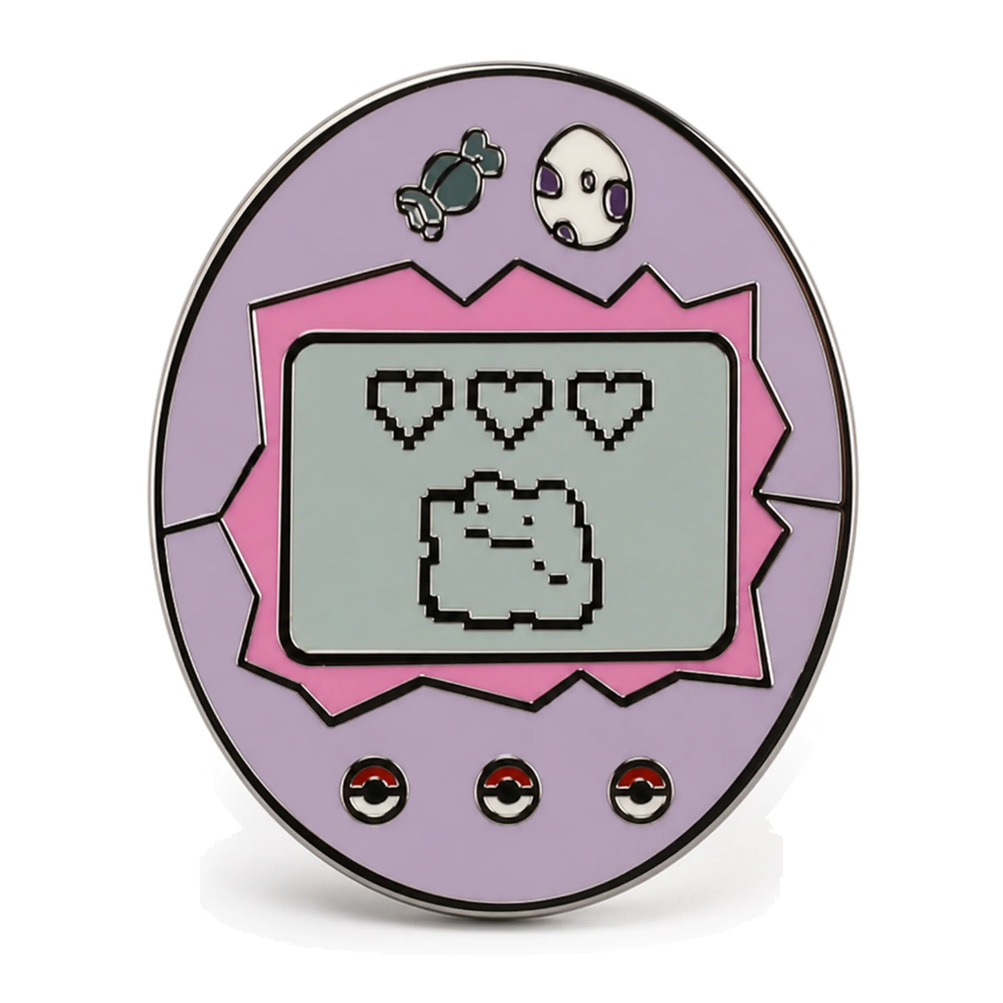 Egg Watch | 3 cm | Metal | Gaming Pin | Tamagotchi thumbnail 2