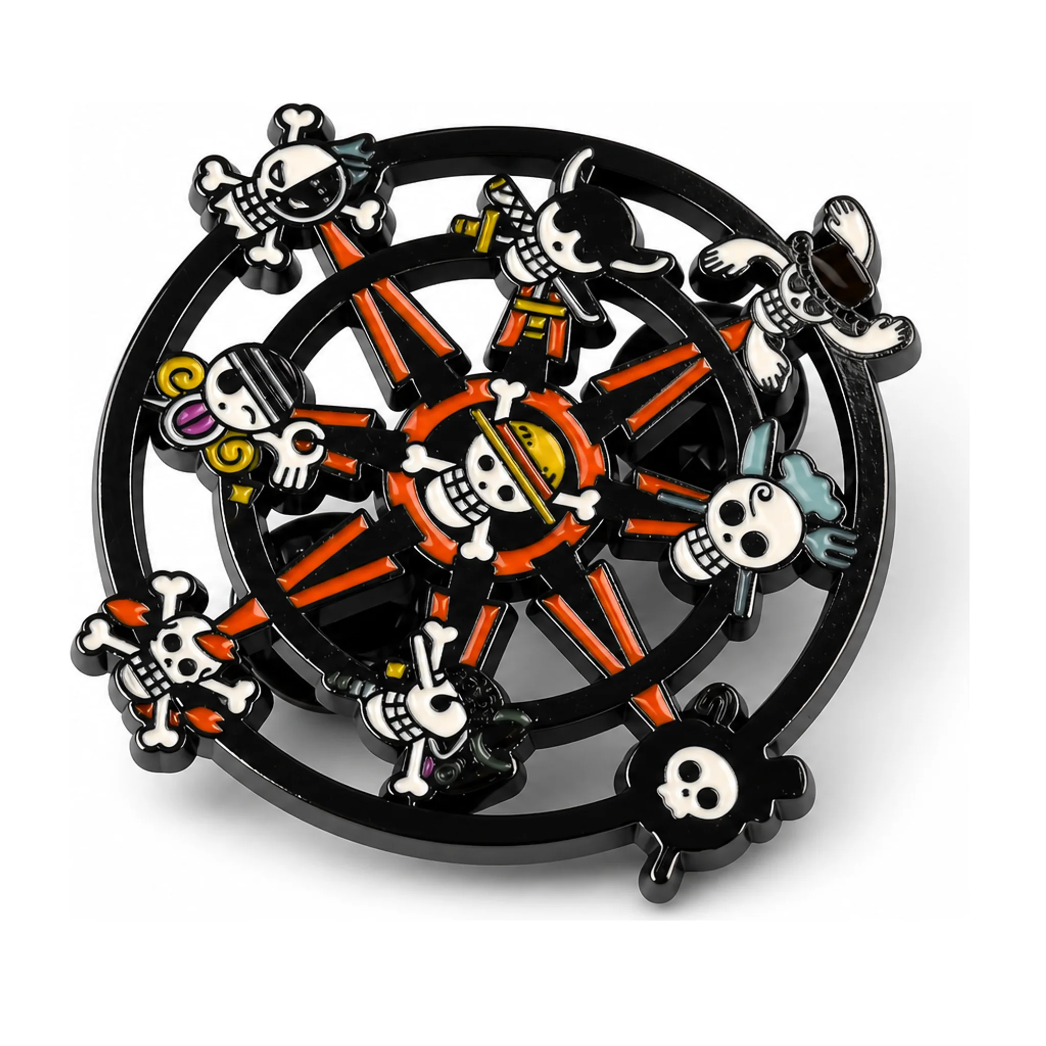 Pirate Compass | 3 cm | Metal | Anime Pin | One Piece thumbnail 3