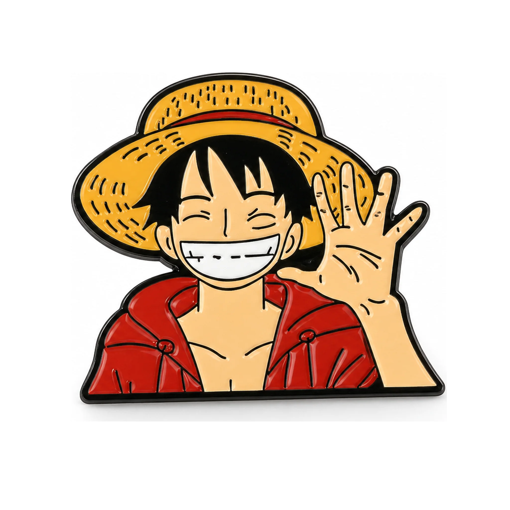 Monkey D. Luffy | 3 cm | Metal | Anime Pin | One Piece thumbnail 2