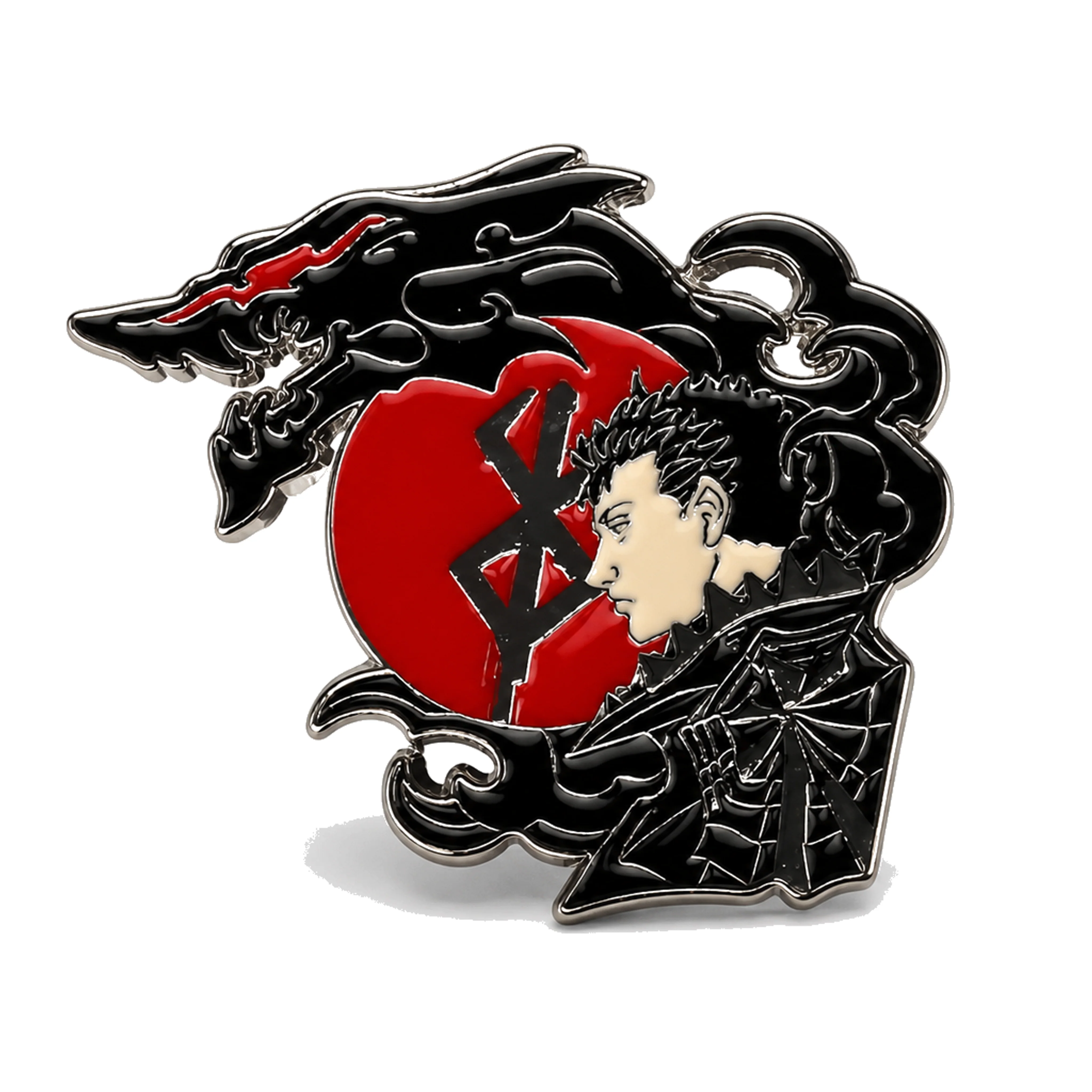 Guts | 4 cm | Metal | Anime Pin | Berserk thumbnail 2