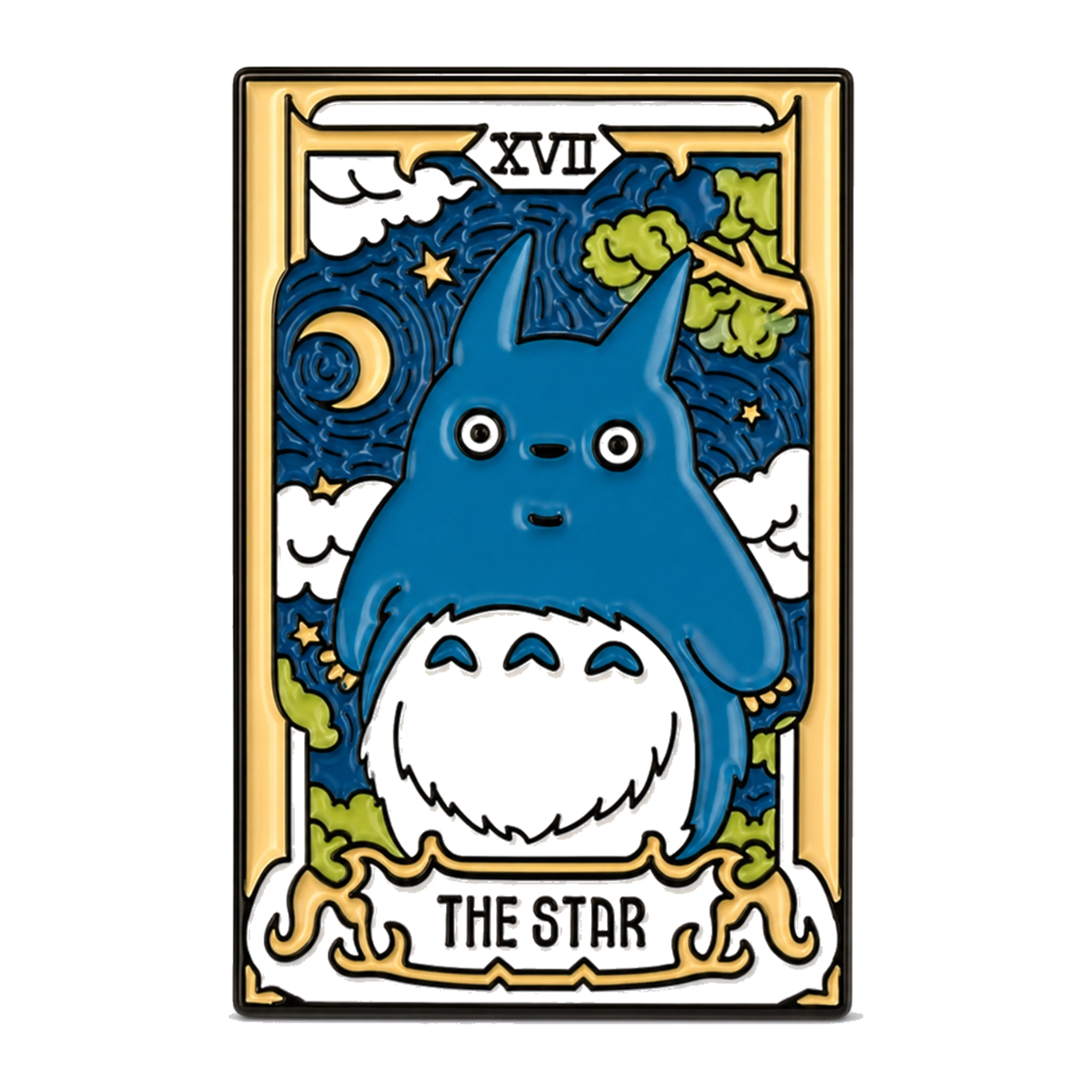 Totoro | 3 cm | Metal | Anime Pin | My Neighbor Totoro thumbnail 2