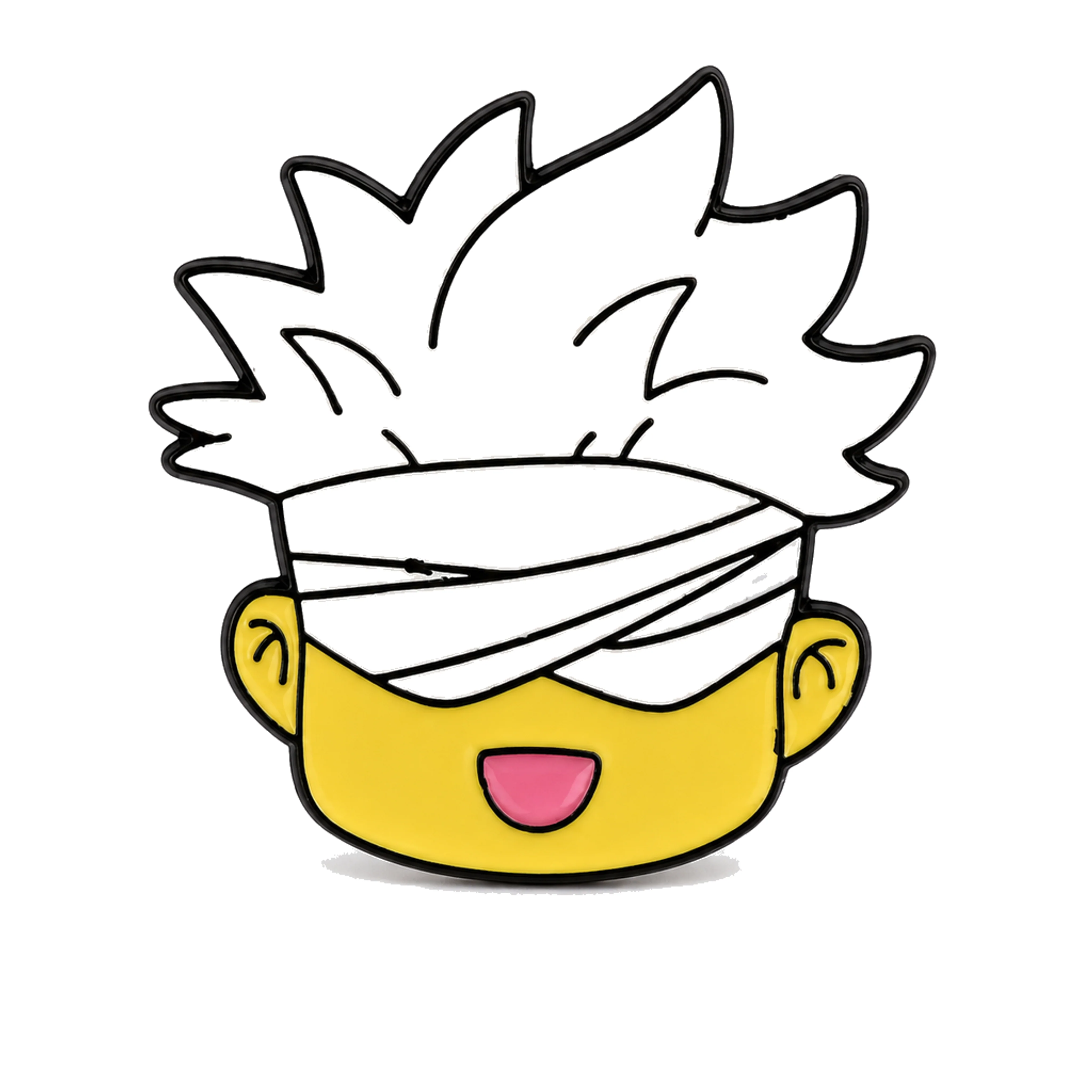 Satoru Gojo | 3 cm | Metal | Anime Pin | Jujutsu Kaisen thumbnail 2
