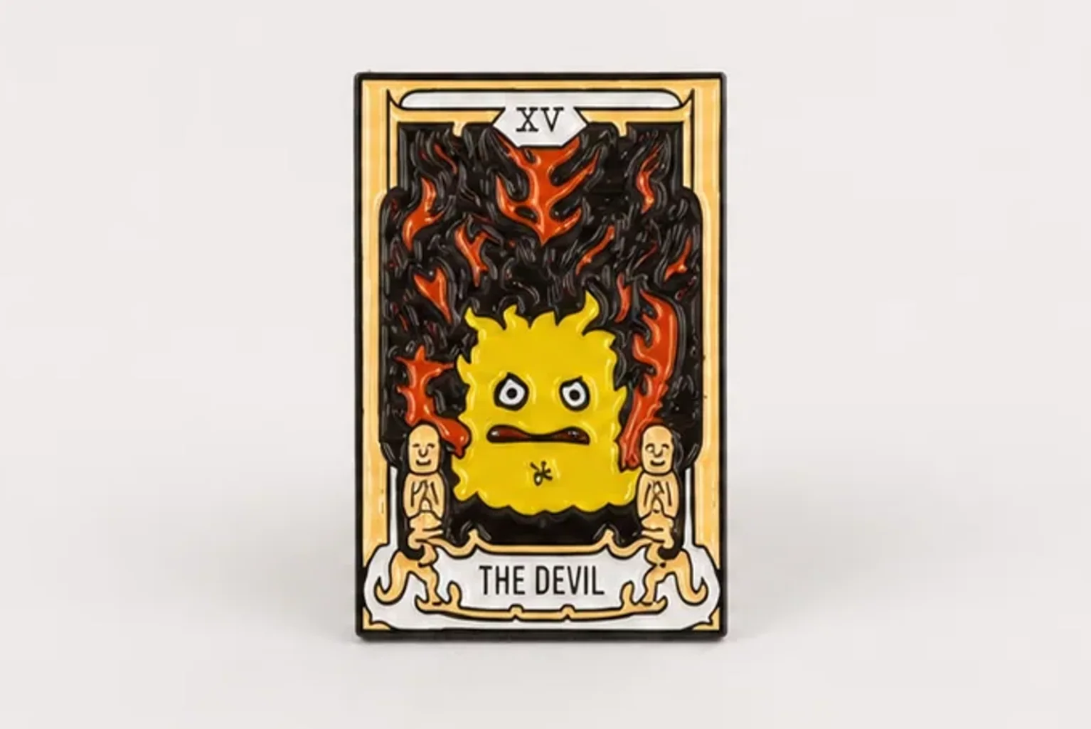 Calcifer | 3 cm | Metal | Anime Pin | Howl's Moving Castle thumbnail 3