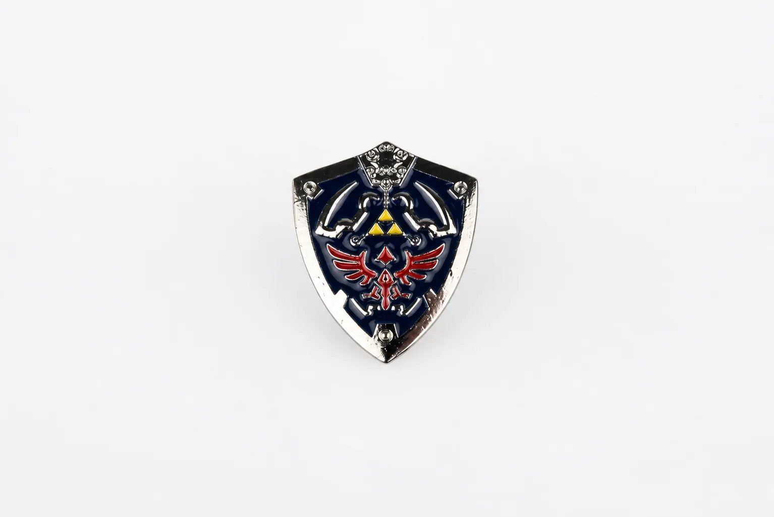 Hylian Shield | 5 cm | Metal | Gaming Pin | Zelda thumbnail 3