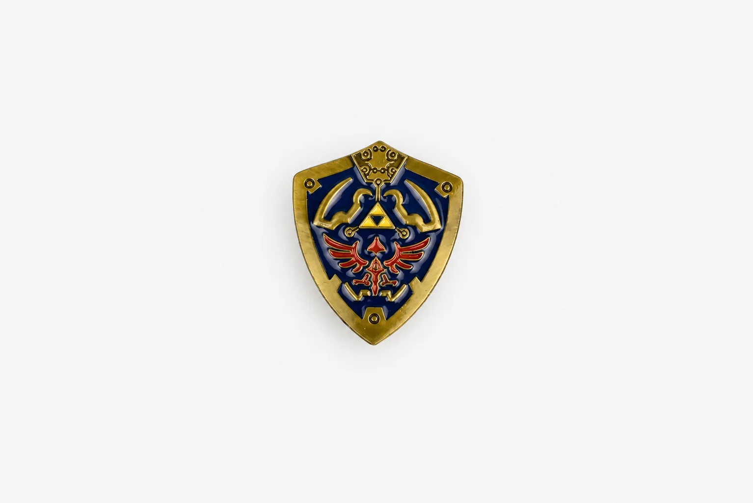 Hylian Shield | 5 cm | Metal | Gaming Pin | Zelda thumbnail 3