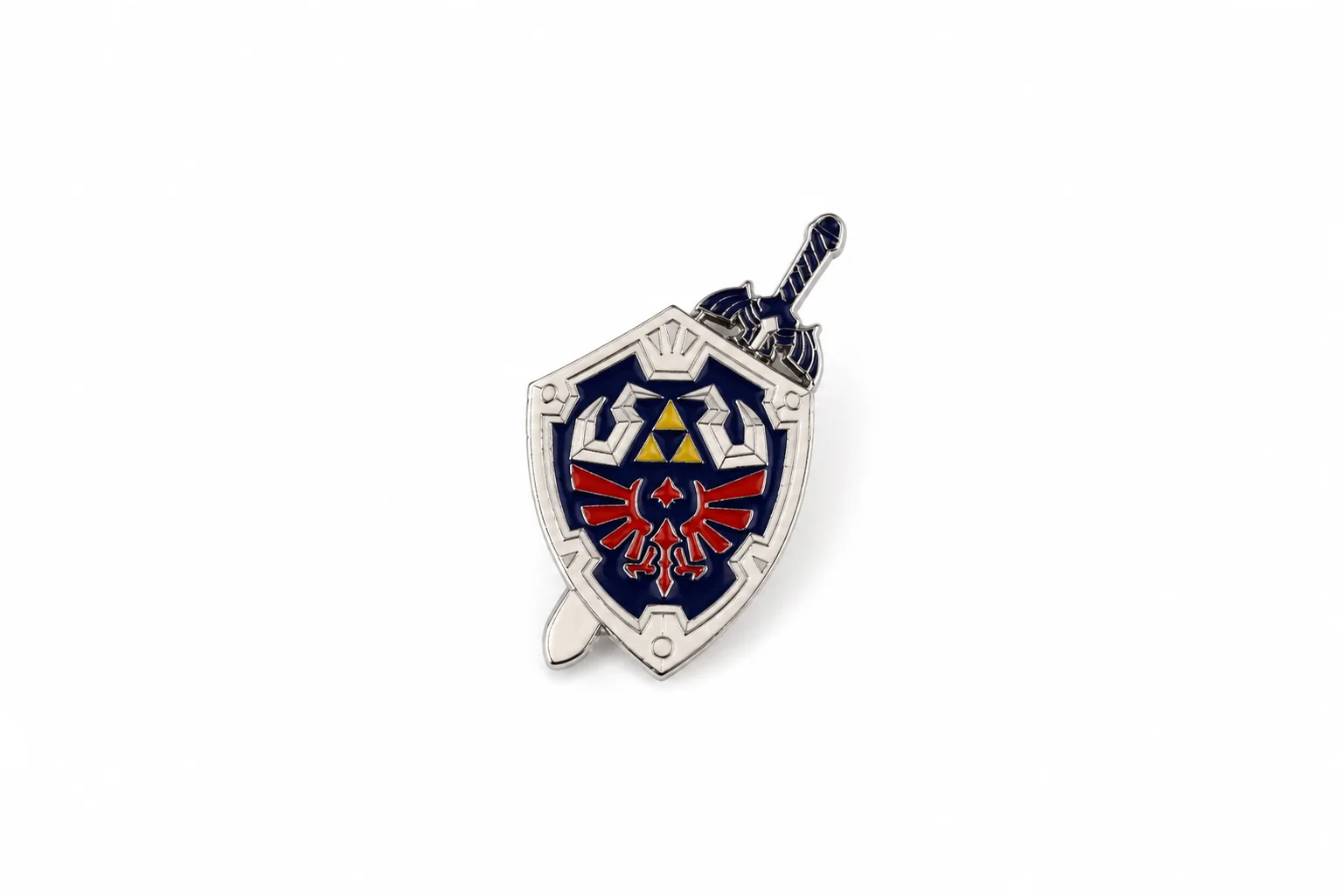 Hylian Shield | 5 cm | Metal | Gaming Pin | Zelda thumbnail 2