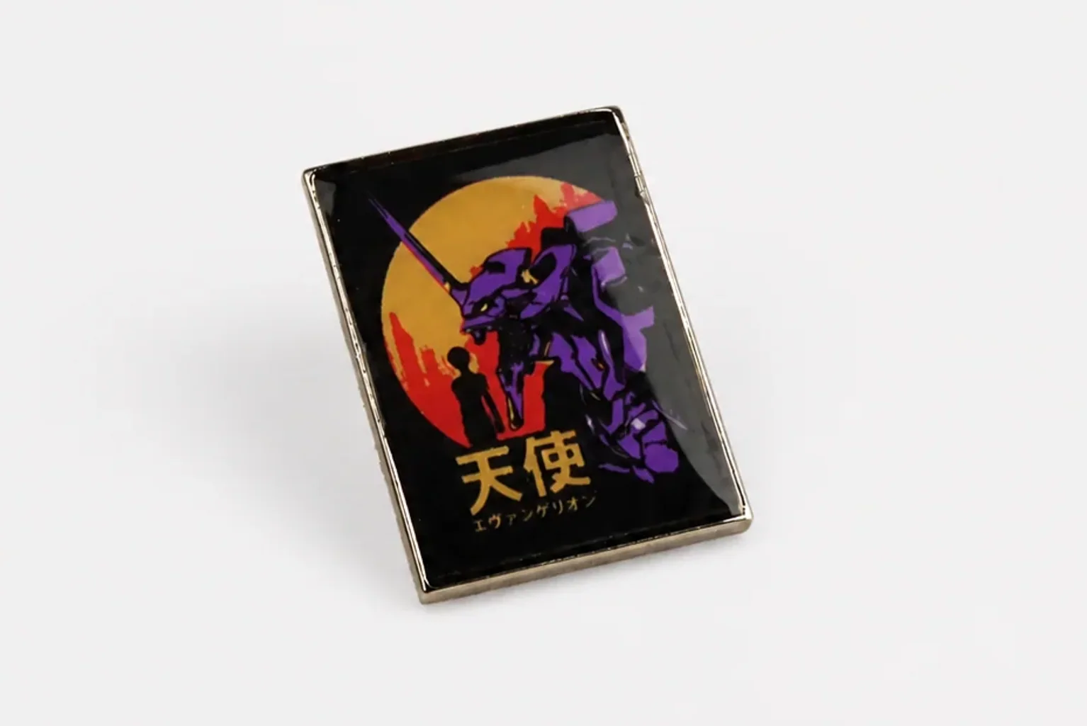 Eva-01 | 4 cm | Metal | Anime Pin | Neon Genesis Evangelion thumbnail 2
