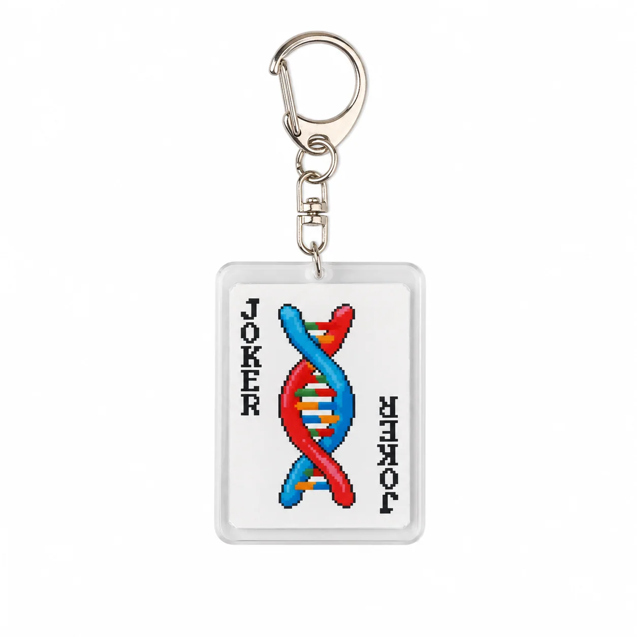 Joker Double Helix | 4 cm | Plastic | Gaming Keychain | Balatro thumbnail 6