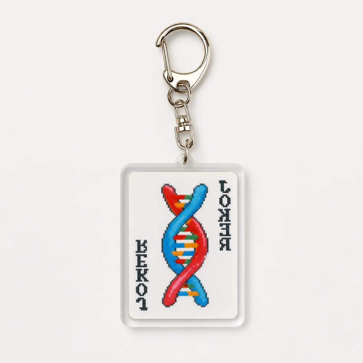 Joker Double Helix | 4 cm | Plastic | Gaming Keychain | Balatro thumbnail 5