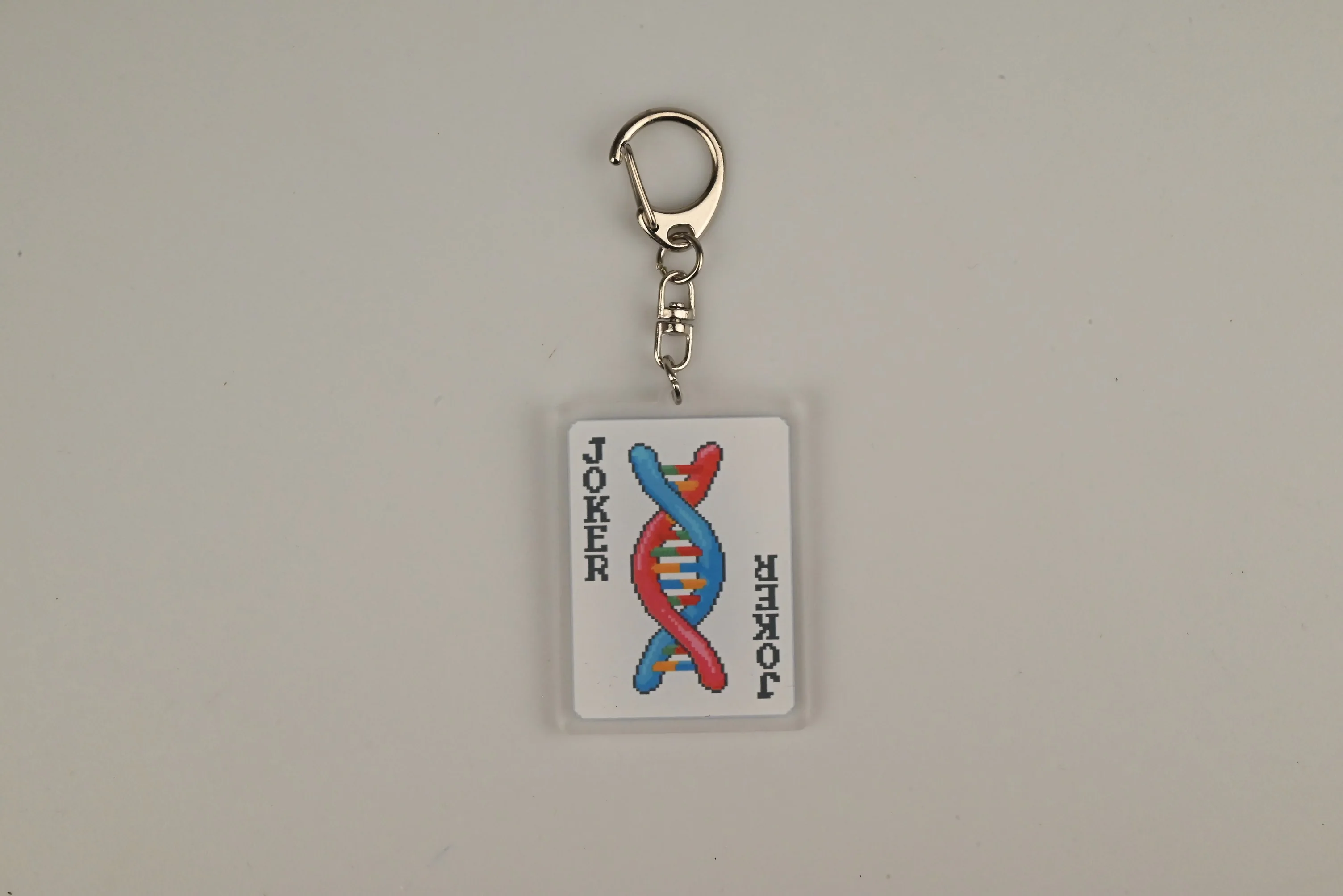 Joker Double Helix | 4 cm | Plastic | Gaming Keychain | Balatro thumbnail 3