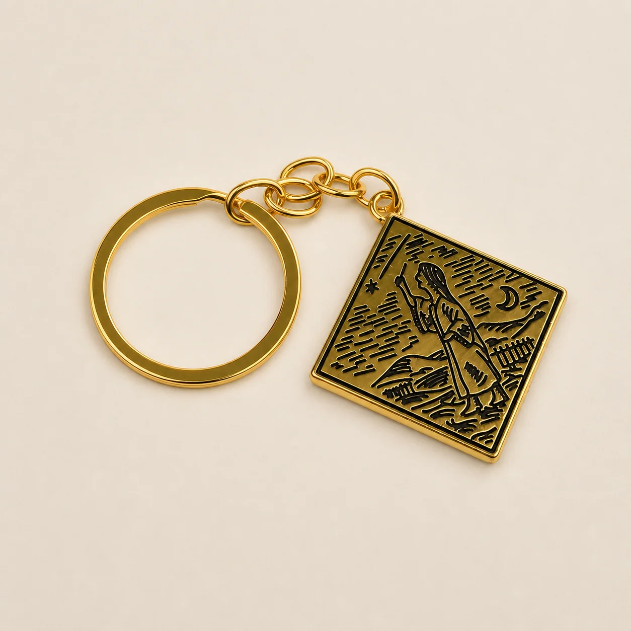 Stargazer Heirloom | 5 cm | Metal | Gaming Keychain | Elden Ring thumbnail 3