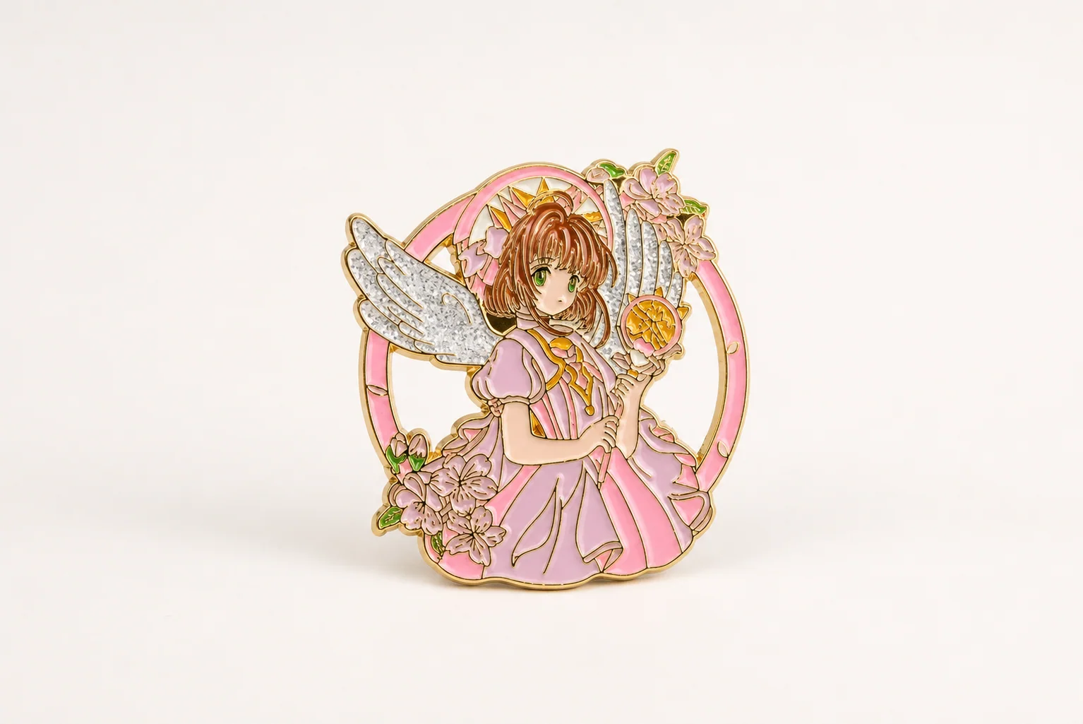 Sakura | 3 cm | Enamel | Anime Pin | Cardcaptor thumbnail 5