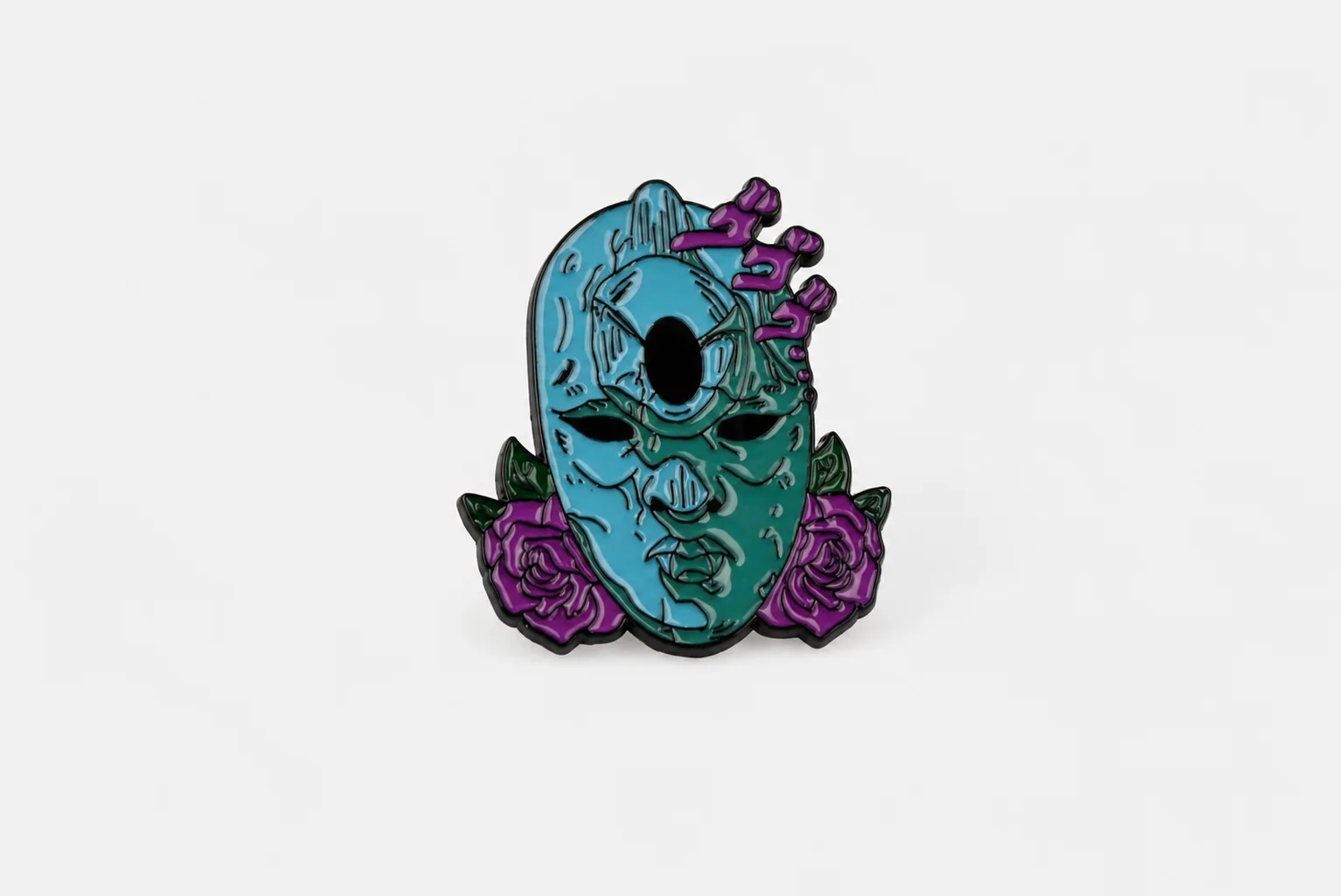 Stone Mask | 3 cm | Metal | Anime Pin | Jojo’s Bizarre Adventure thumbnail 4