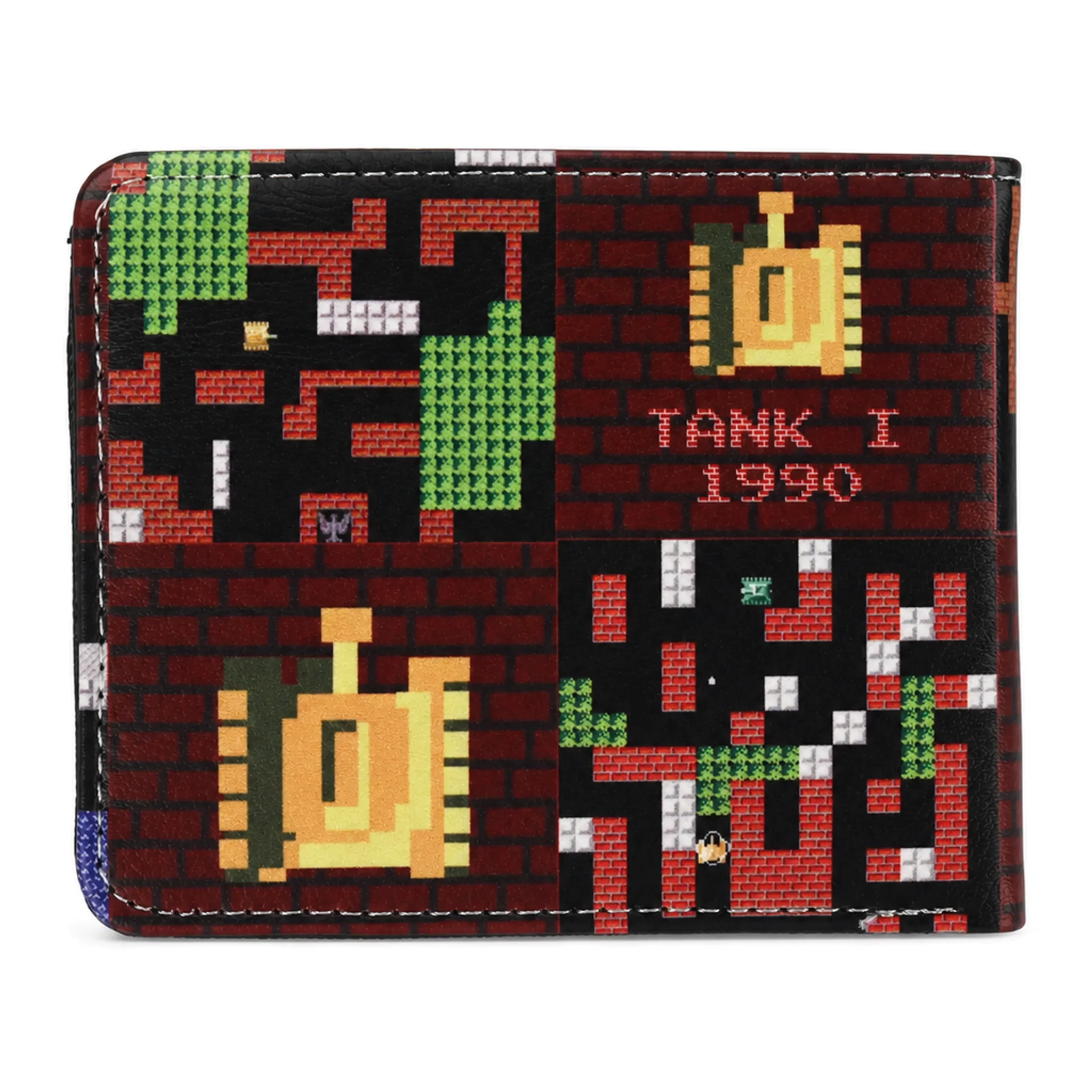 Retro | 13 cm | Faux Leather | Gaming Wallet | Tanks thumbnail 2
