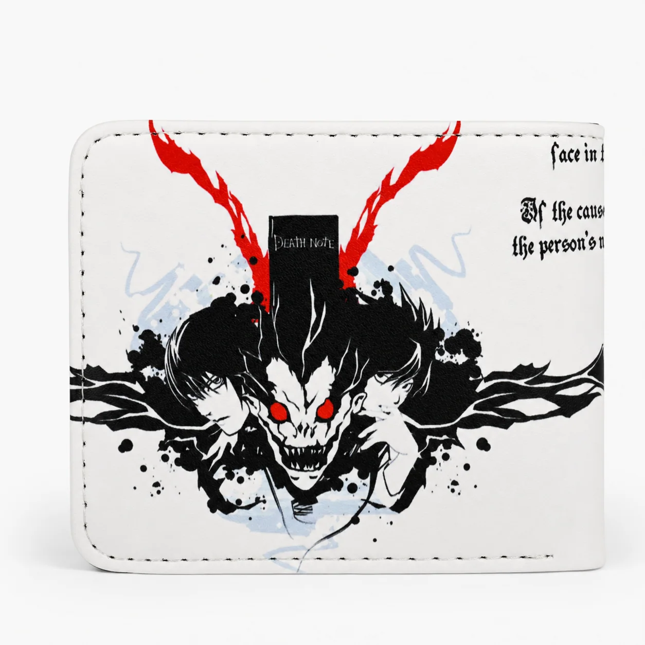 Ryuk | 13 cm | Eko-Skóra | Gaming Wallet | Death Note thumbnail 2