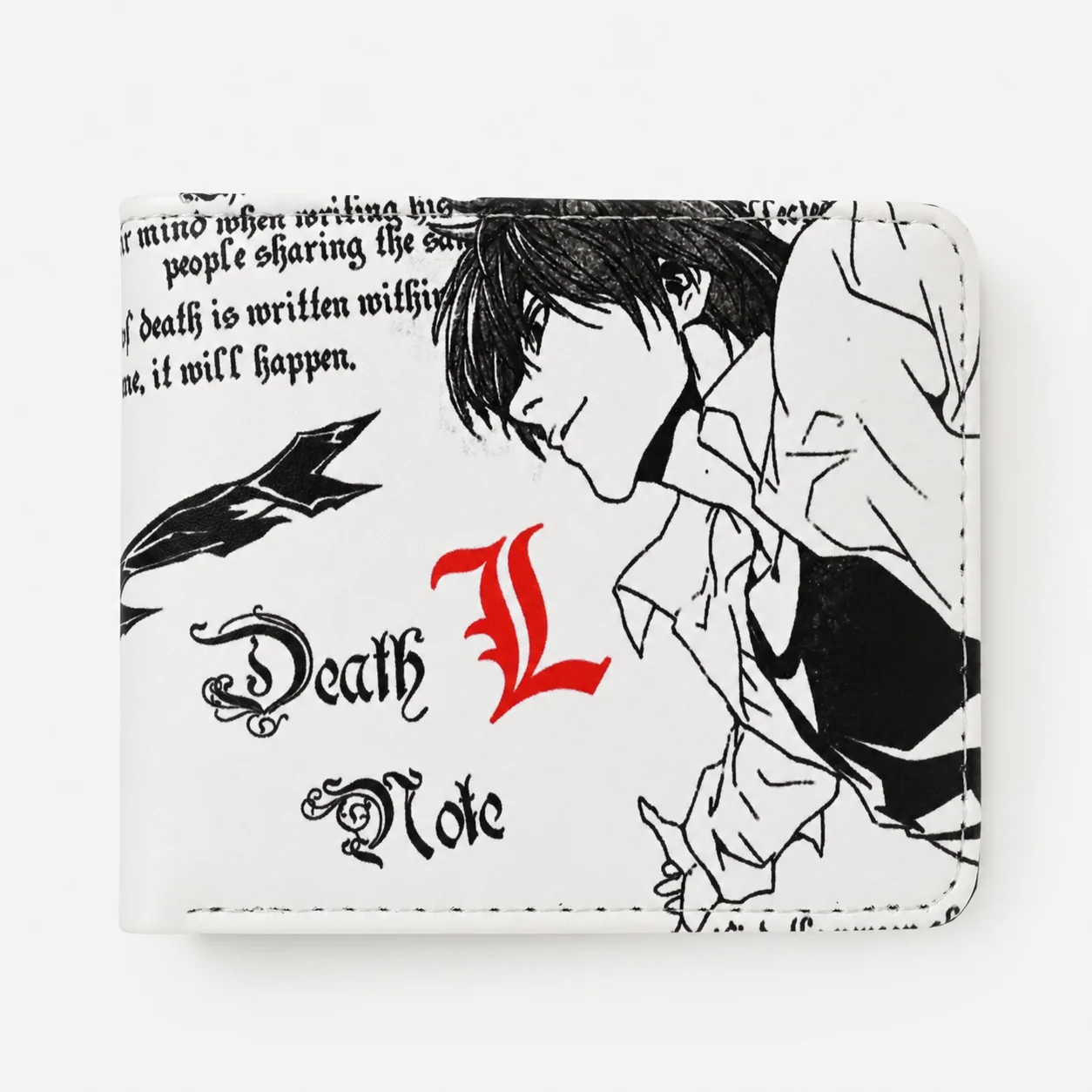 Ryuk | 13 cm | Eko-Skóra | Gaming Wallet | Death Note thumbnail 3