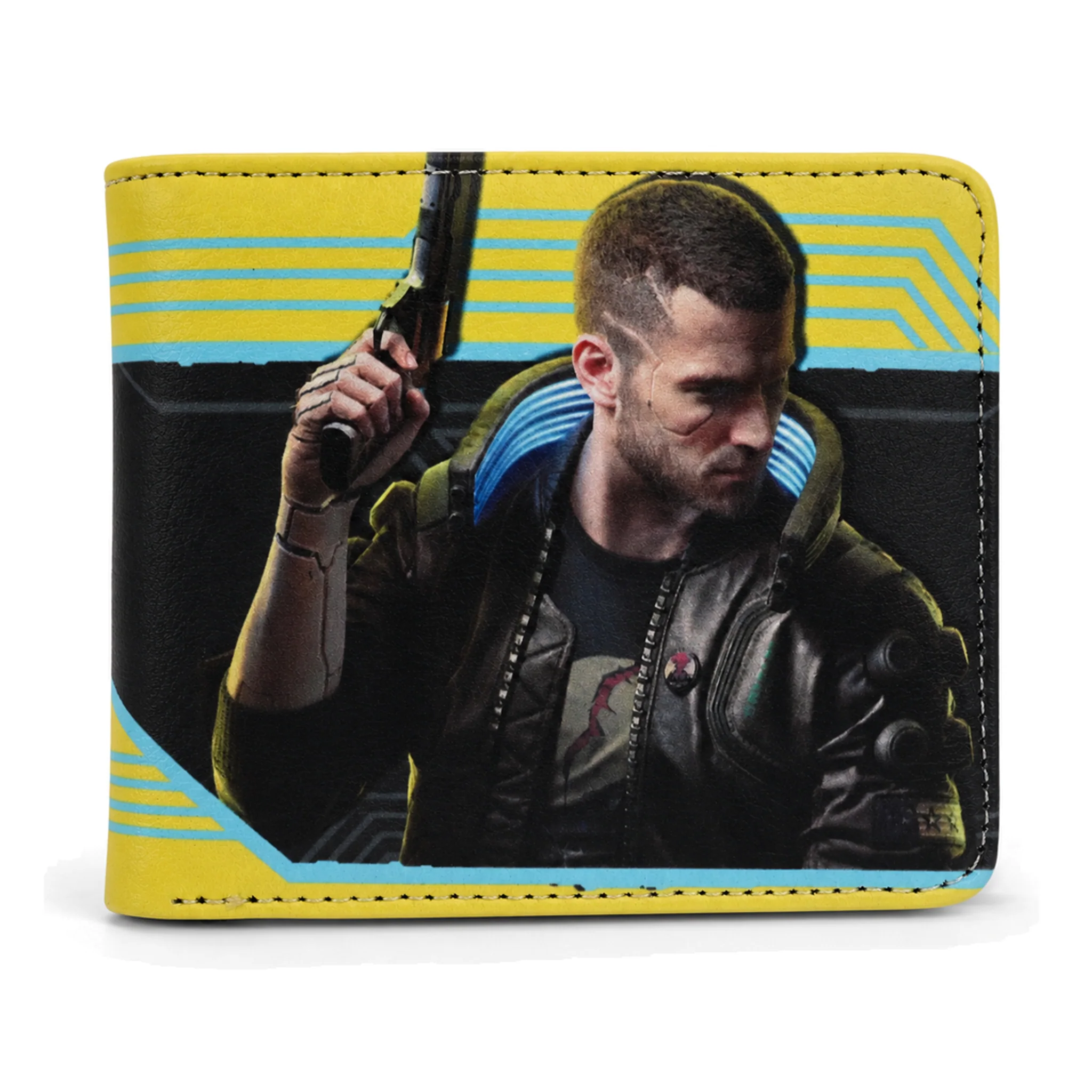 V | 13 cm | Eko-Skóra | Gaming Wallet | Cyberpunk 2077 thumbnail 3