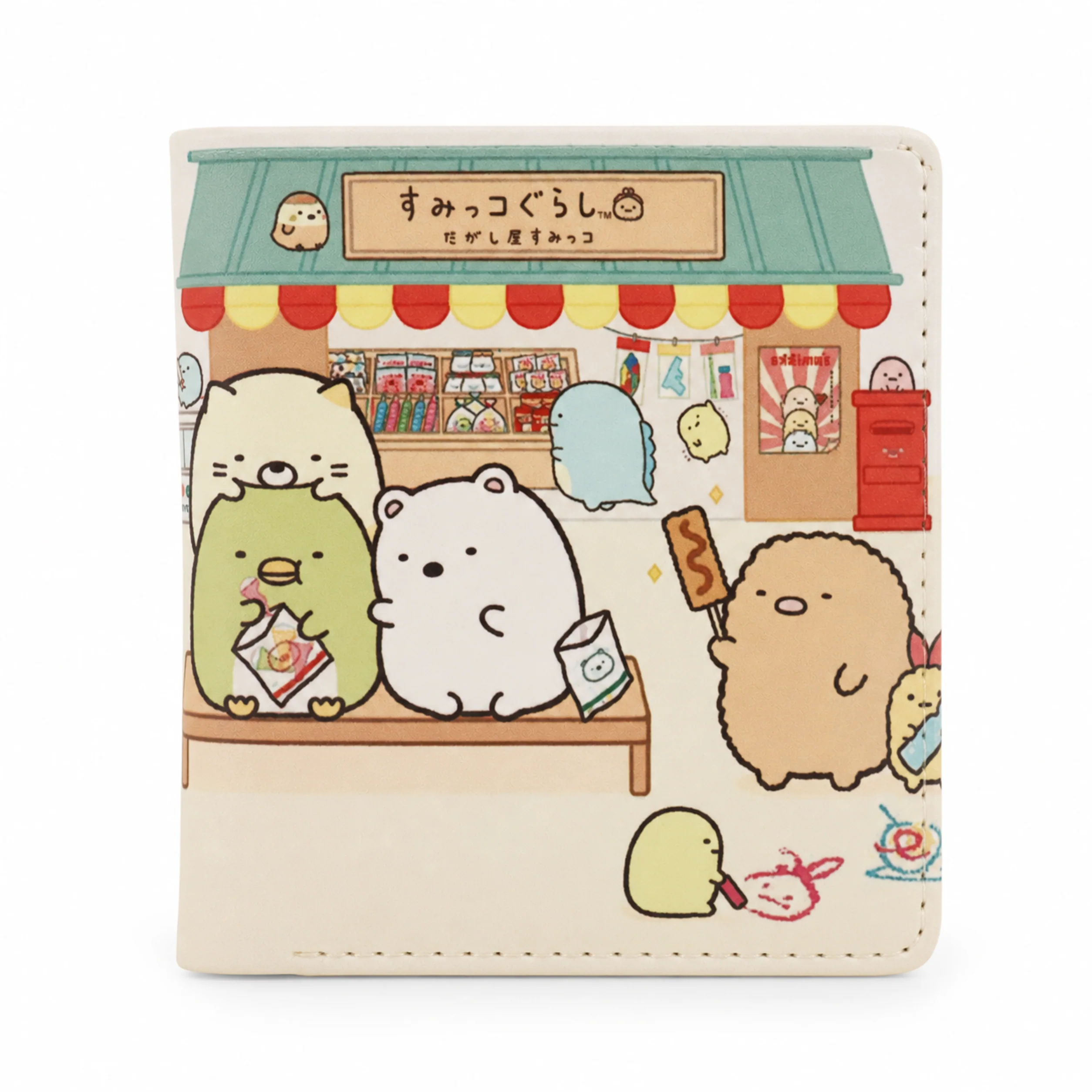 Cats | 13 cm | Faux Leather | Anime Wallet | Sumikko Gurashi thumbnail 3