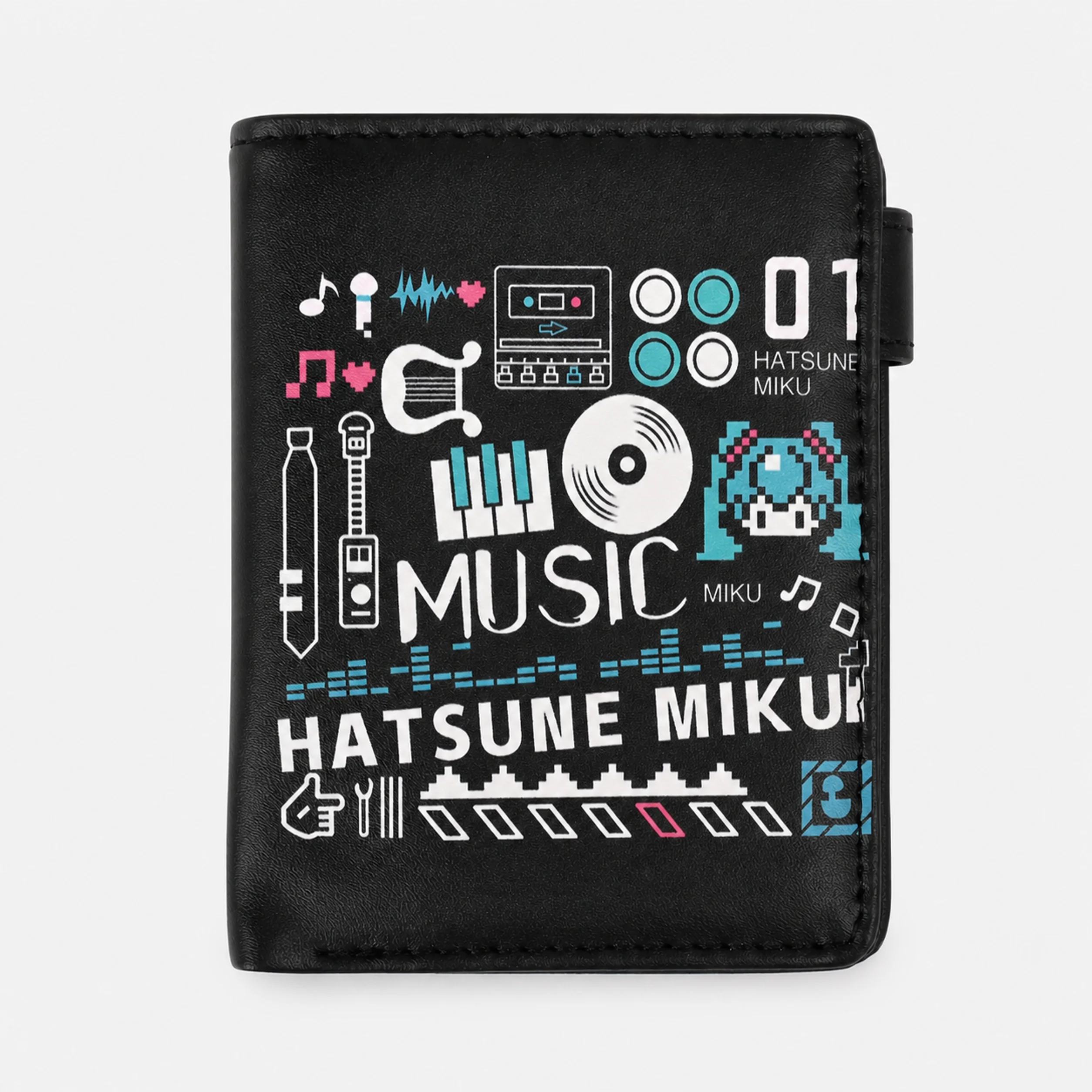 Vocaloid | 13 cm | Faux Leather | Anime Wallet | Hatsune Miku thumbnail 3