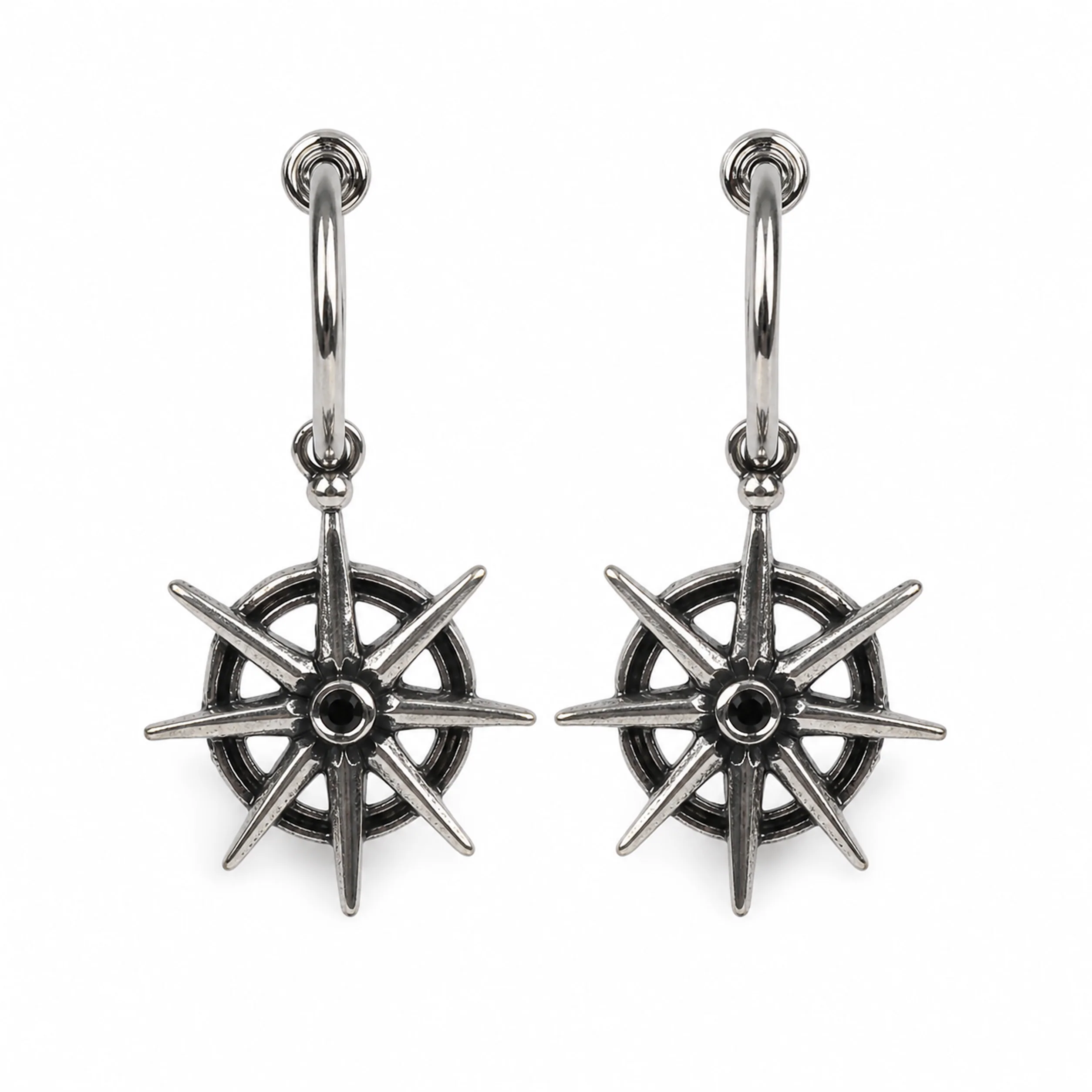 Mystra Gale Of Waterdeep | 8 cm | Metal Enamel | Gaming Earrings | Baldur’s Gate thumbnail 2