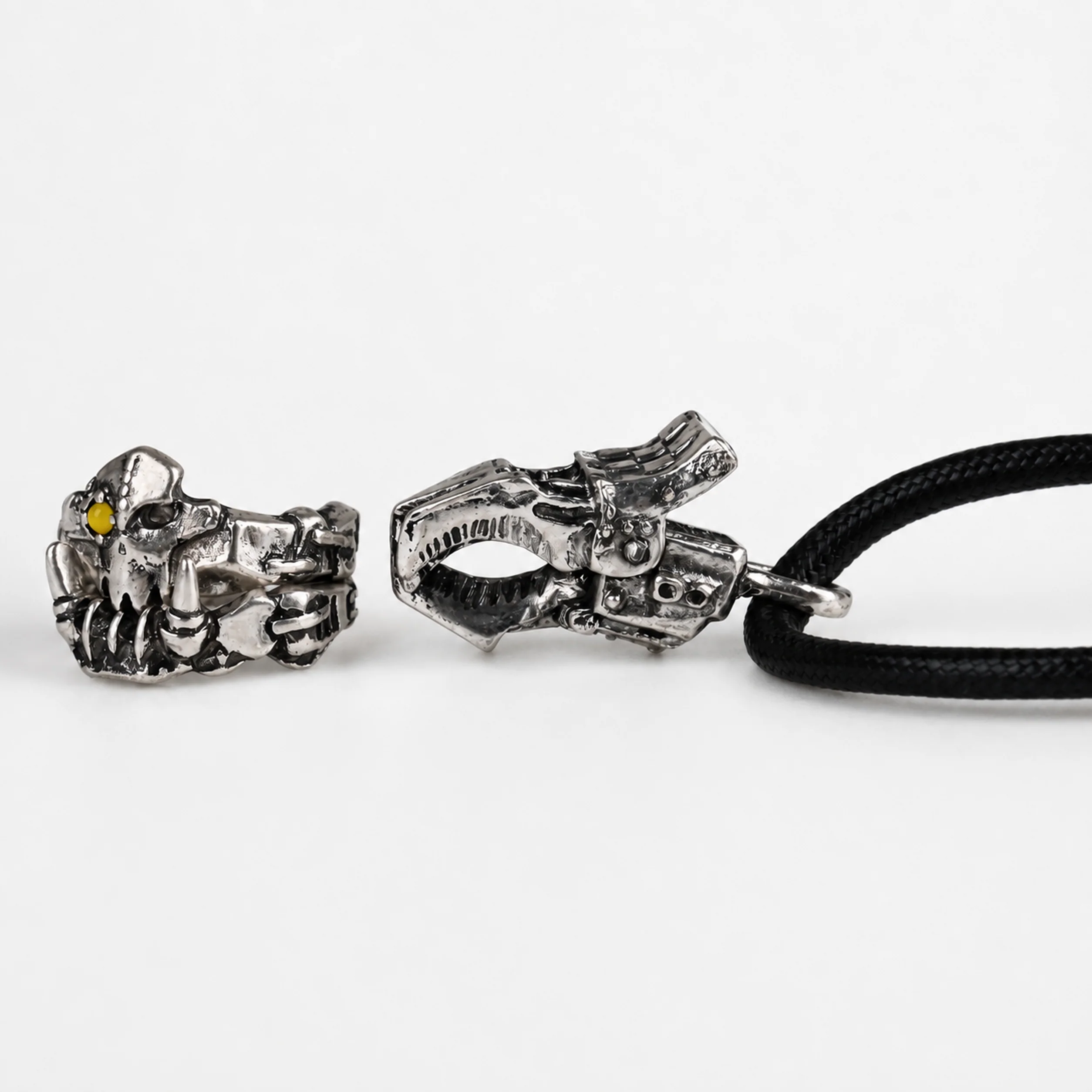 Gork and Mork | 15 cm | Metal | Gaming Pendant | Warhammer 40k thumbnail 5