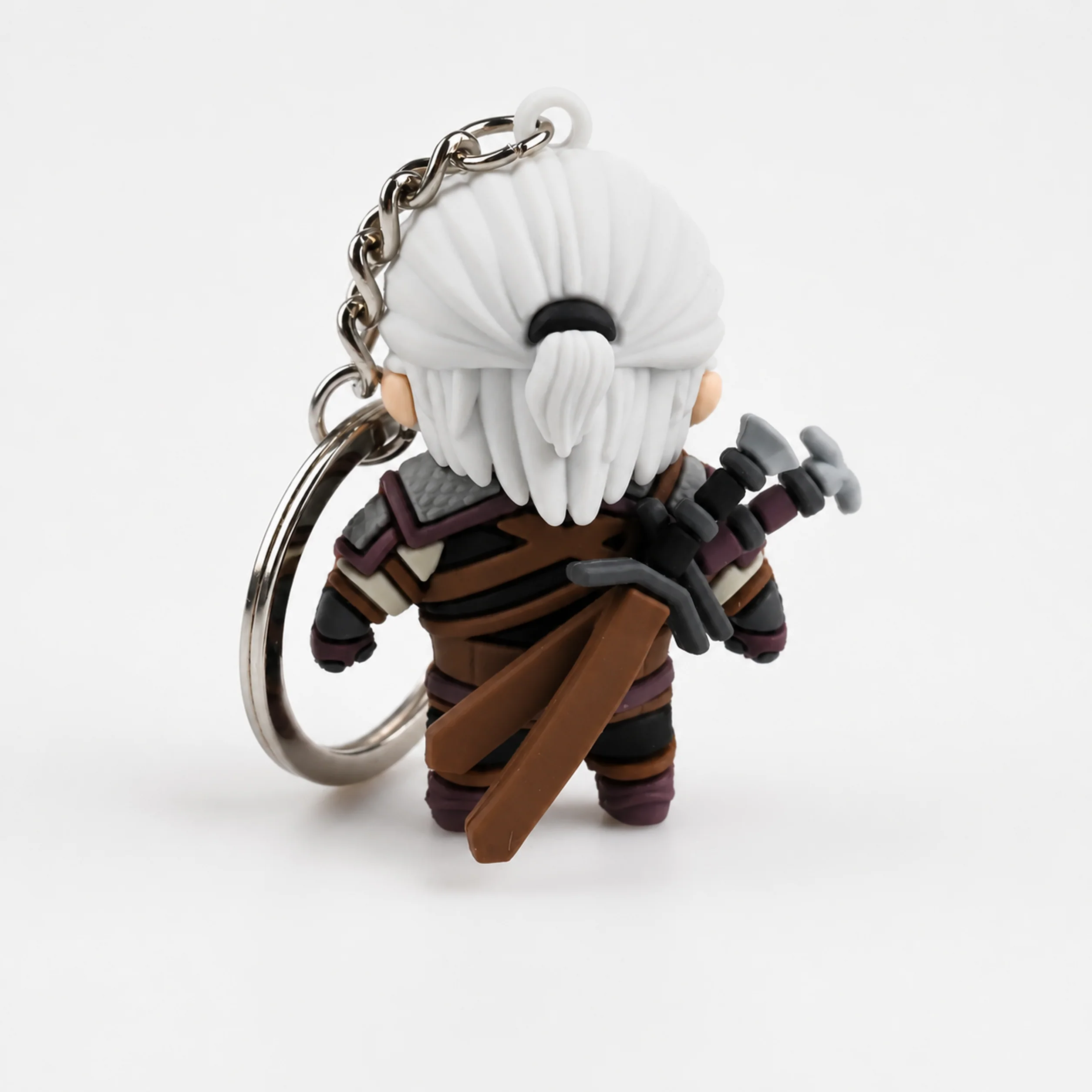 Geralt of Rivia | 6 cm | Vinyl | Gaming Keychain | Witcher thumbnail 3